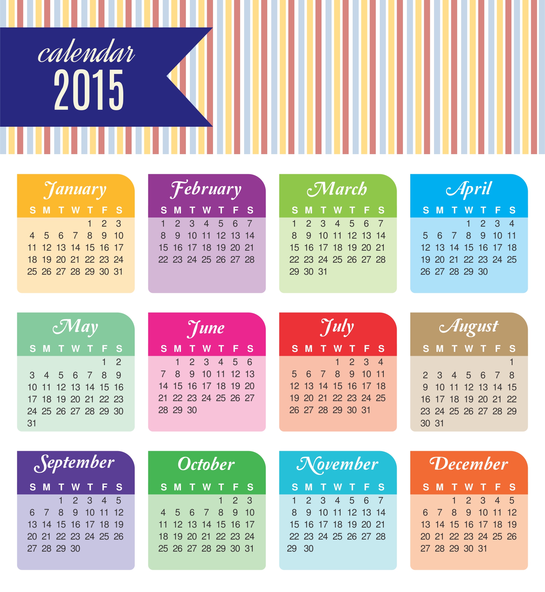  Printable July Calendar