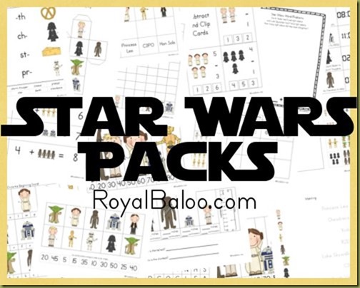 Star Wars Printable Worksheets