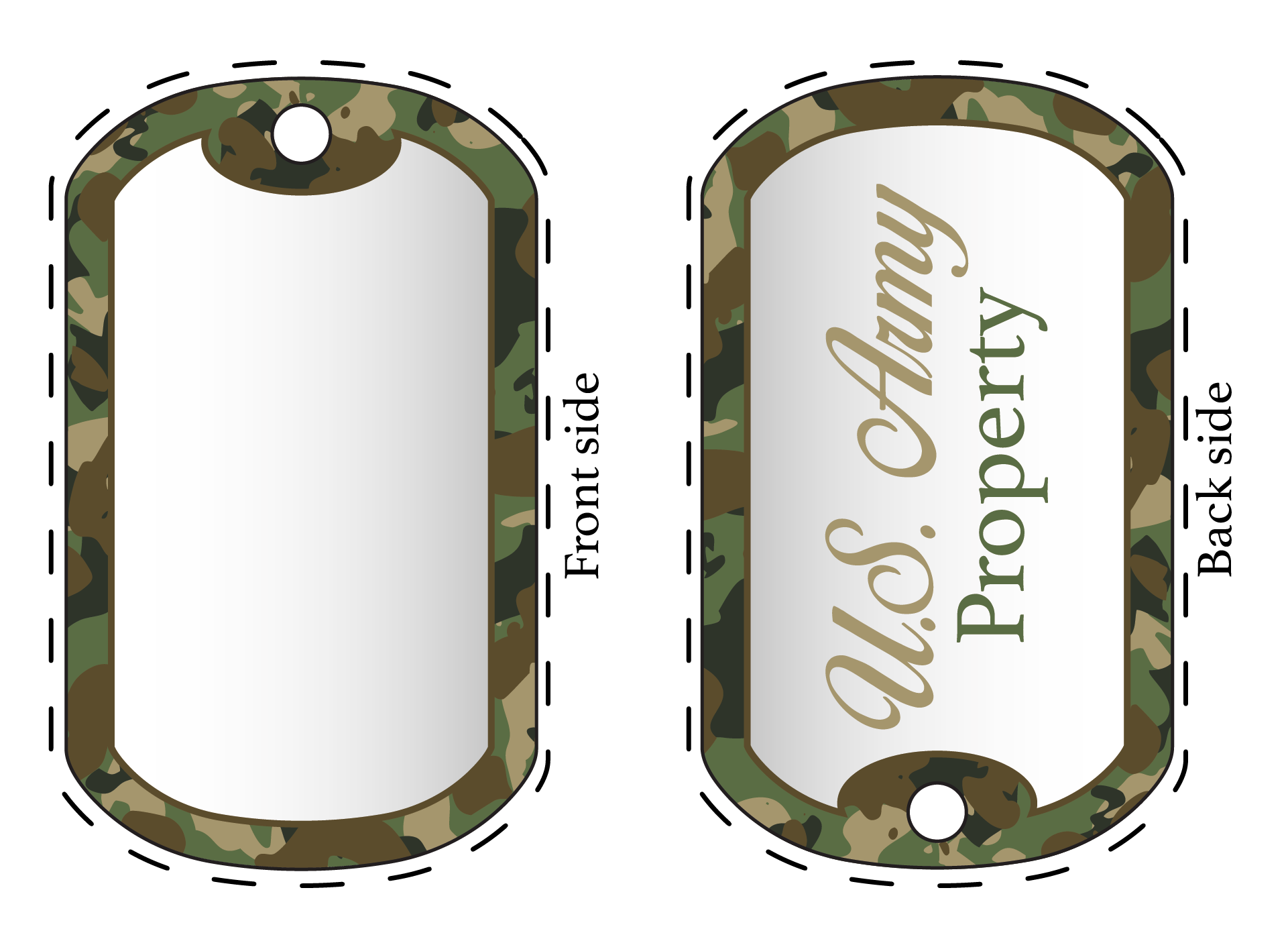 12 Best Dog Tag Template Printable PDF For Free At Printablee