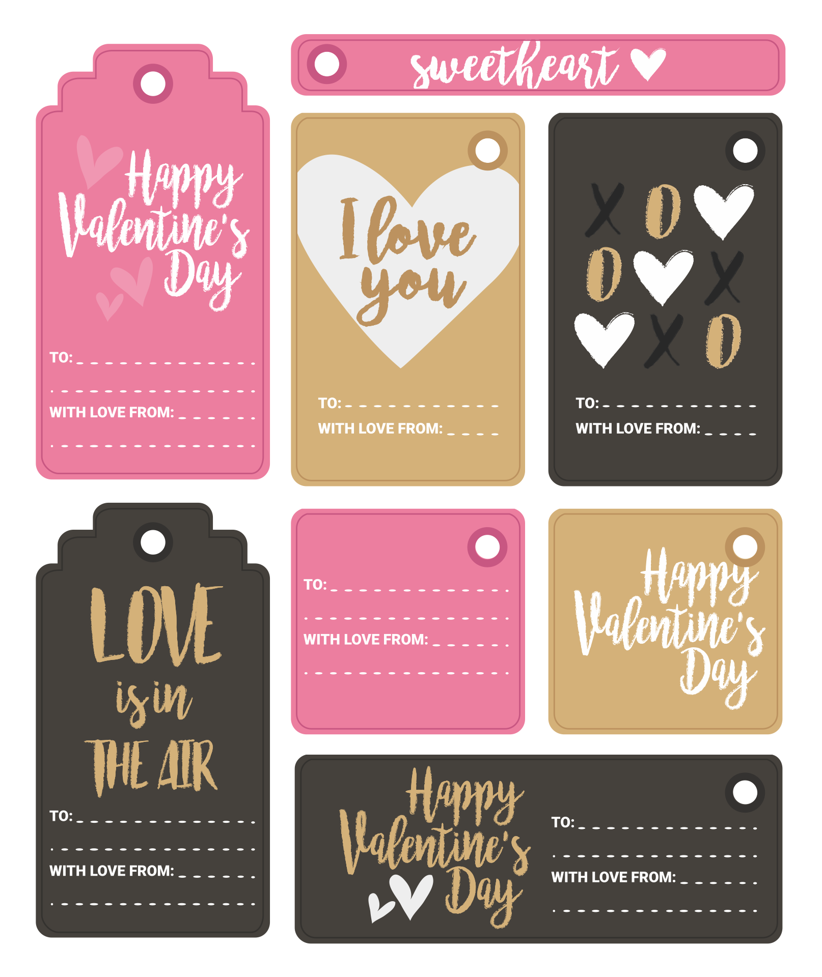 10 Best Printable Valentine s Gift Tags PDF For Free At Printablee