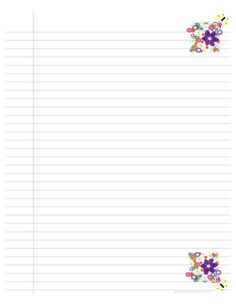 Mothers Day Writing Paper Printable