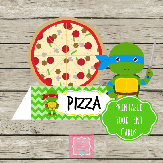 Ninja Turtle Party Printables Free