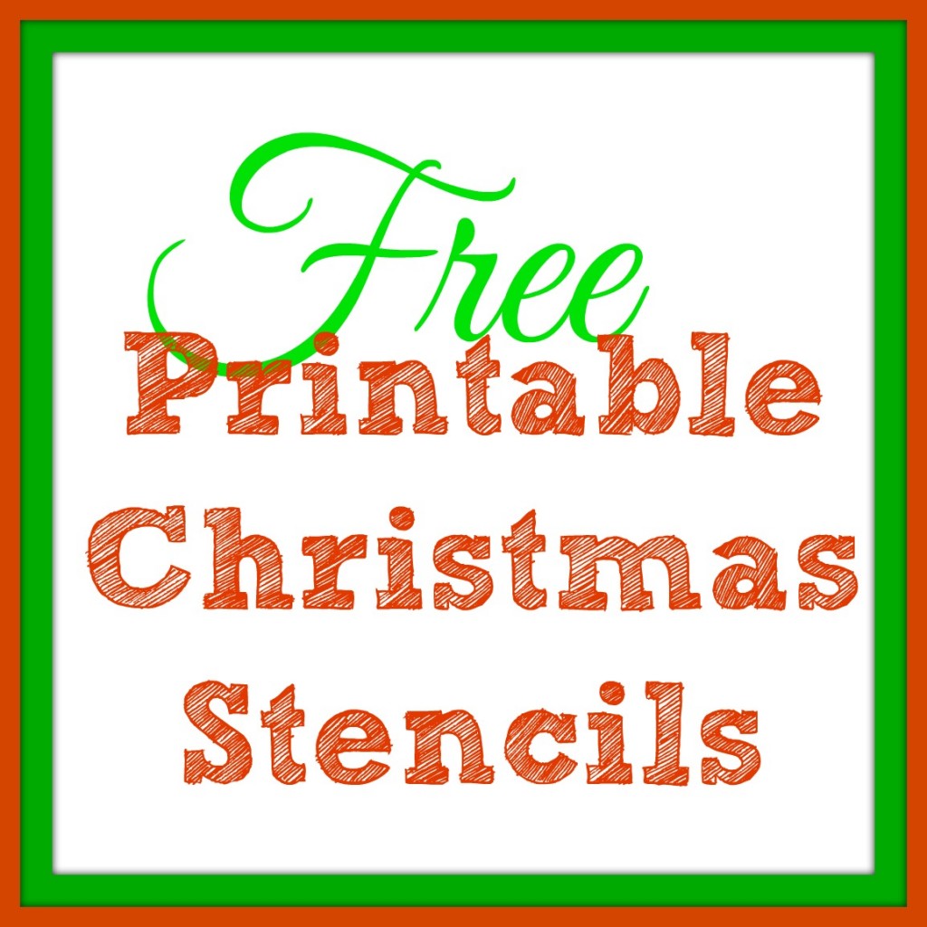 Printable Christmas Stencil Templates