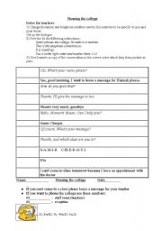 College English Worksheet Printable
