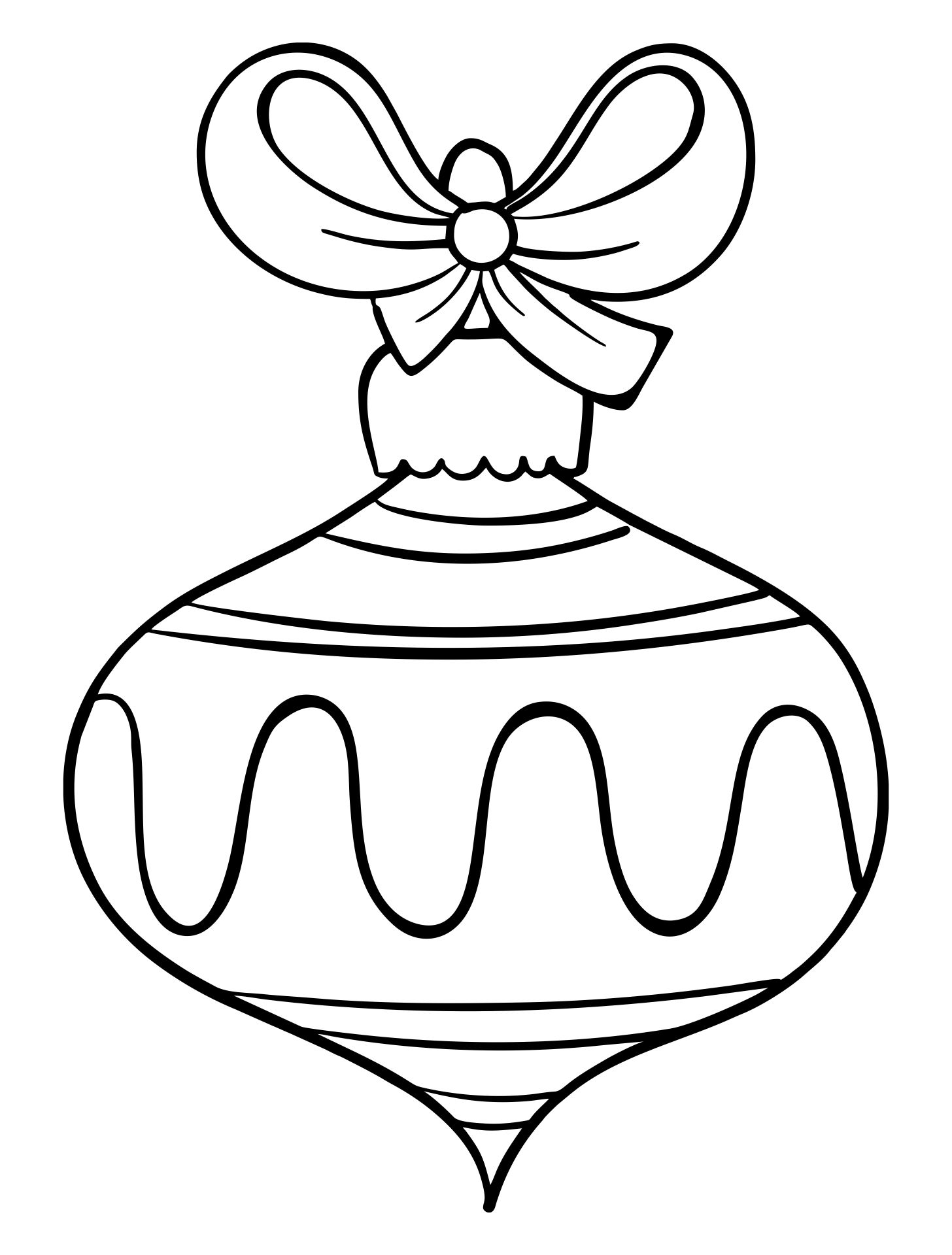 15 Best Free Christmas Printable Ornament Coloring Pages