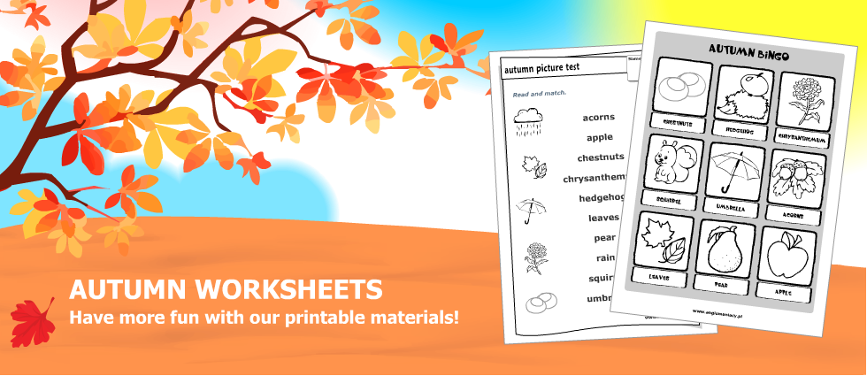 Printable Fall Worksheets Kids