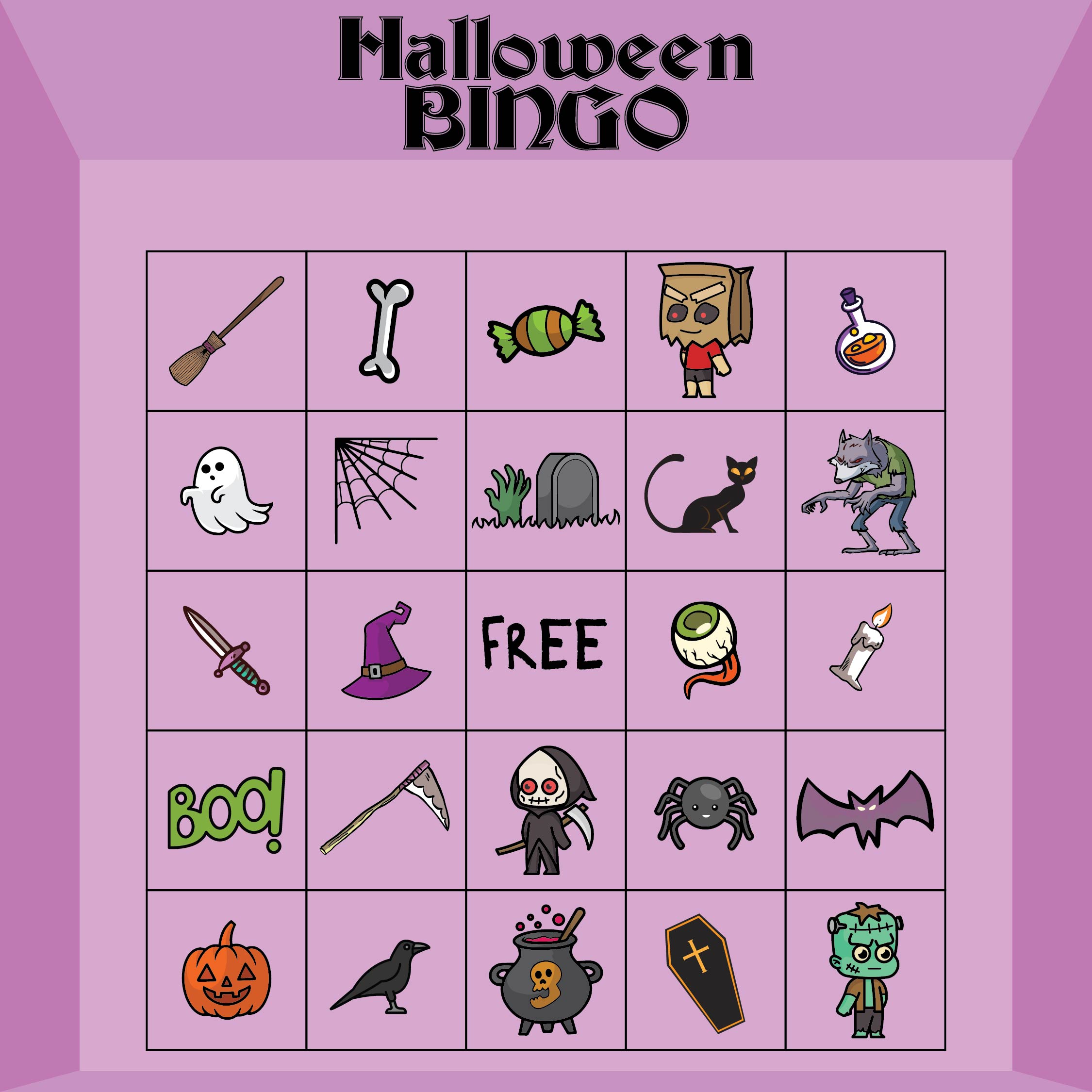 Halloween Party Games 15 Free PDF Printables Printablee