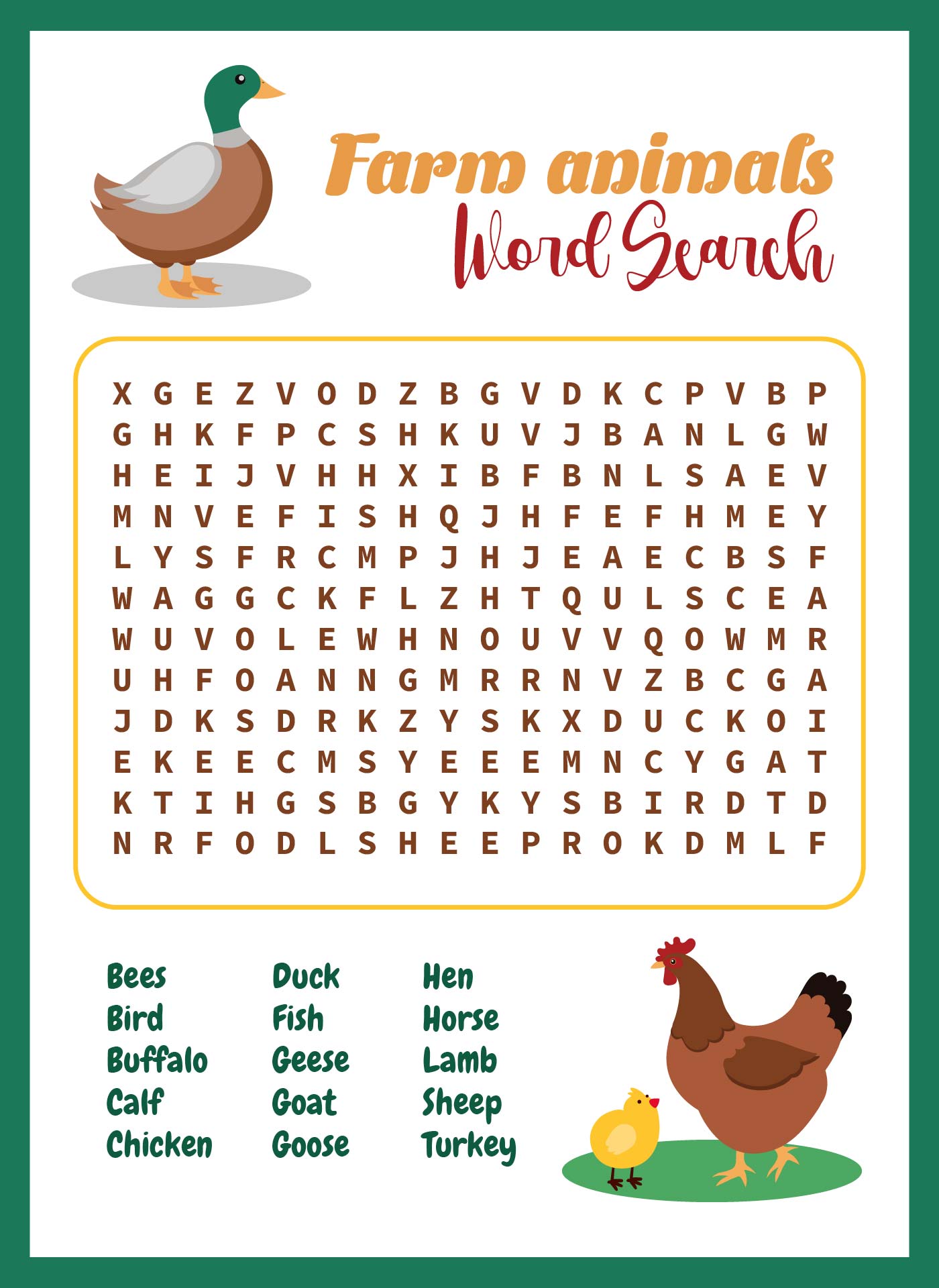 9 Best Images of Easy Printable Word Searches For Seniors - Easy Summer ...