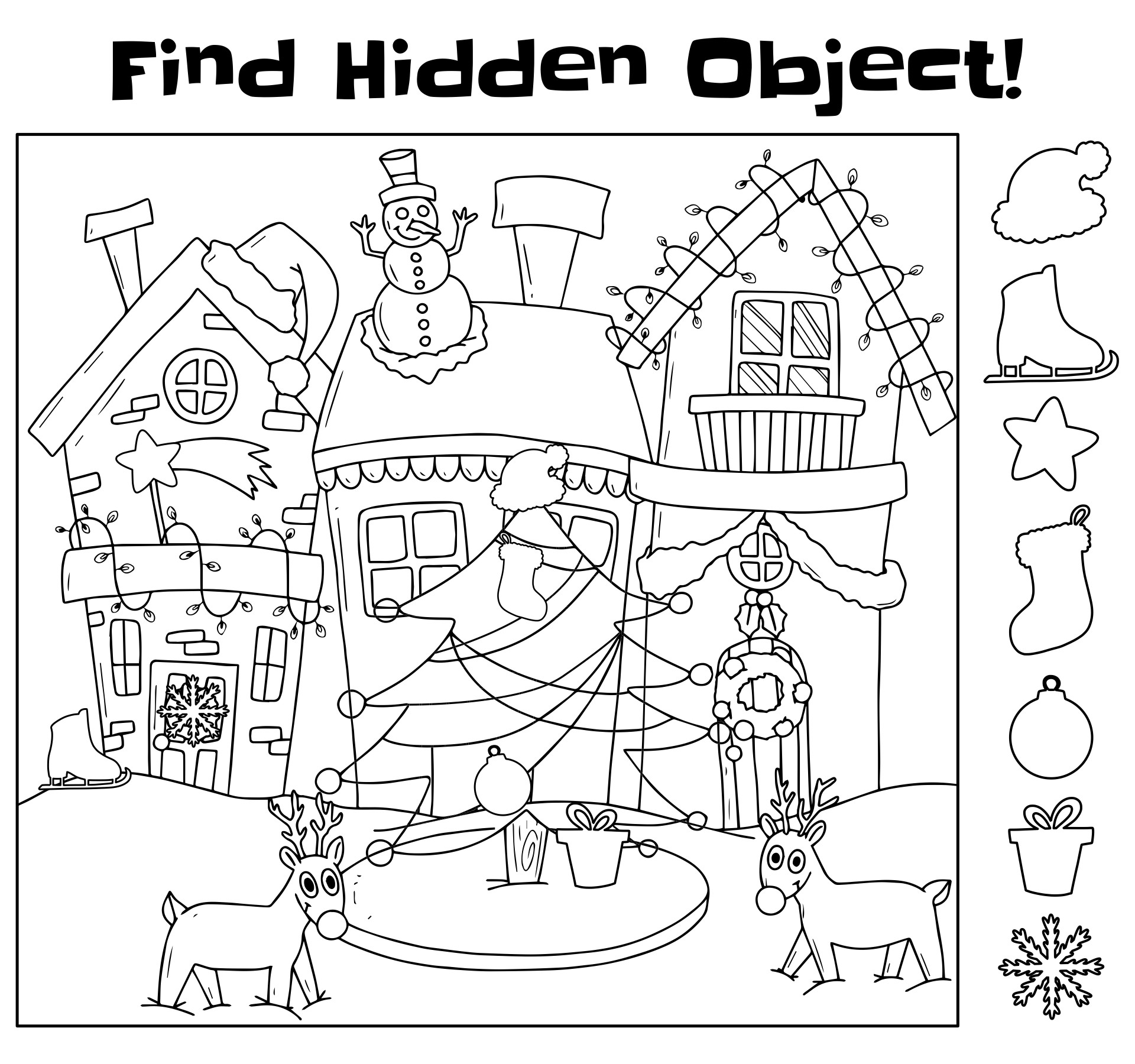 Hidden Pictures For Adults 10 Free PDF Printables Printablee