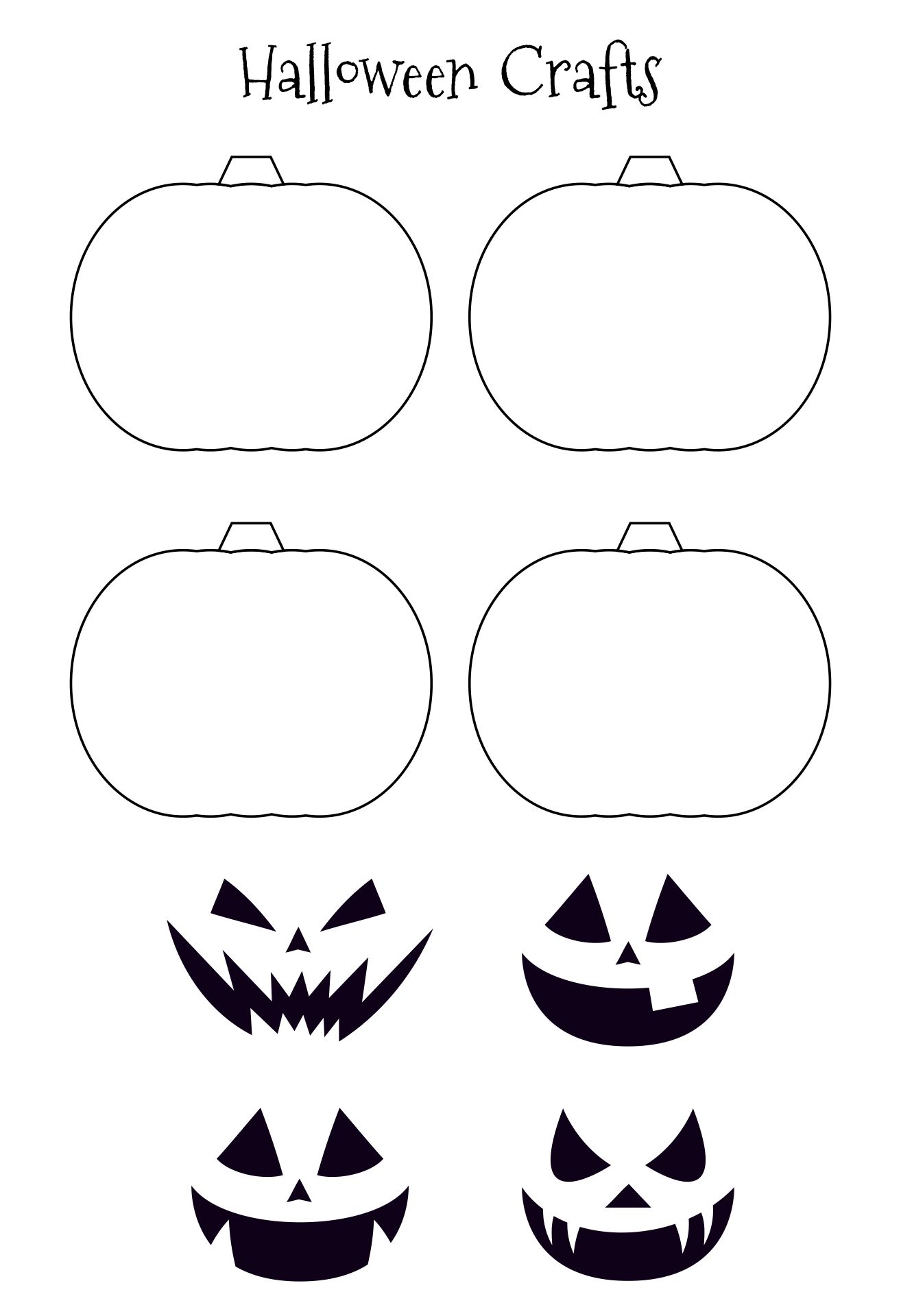 Printable Halloween Projects