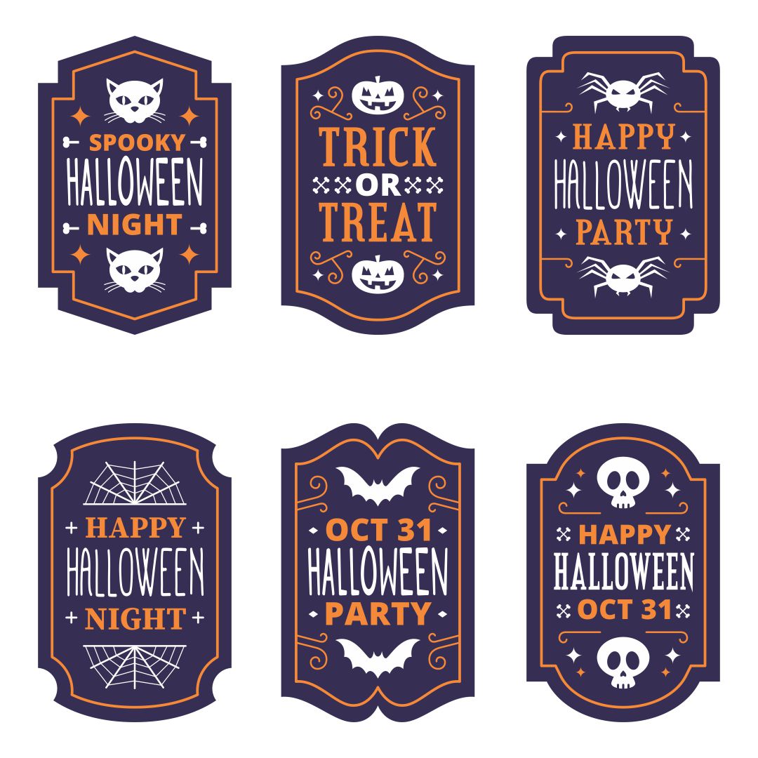 Halloween Labels Printable