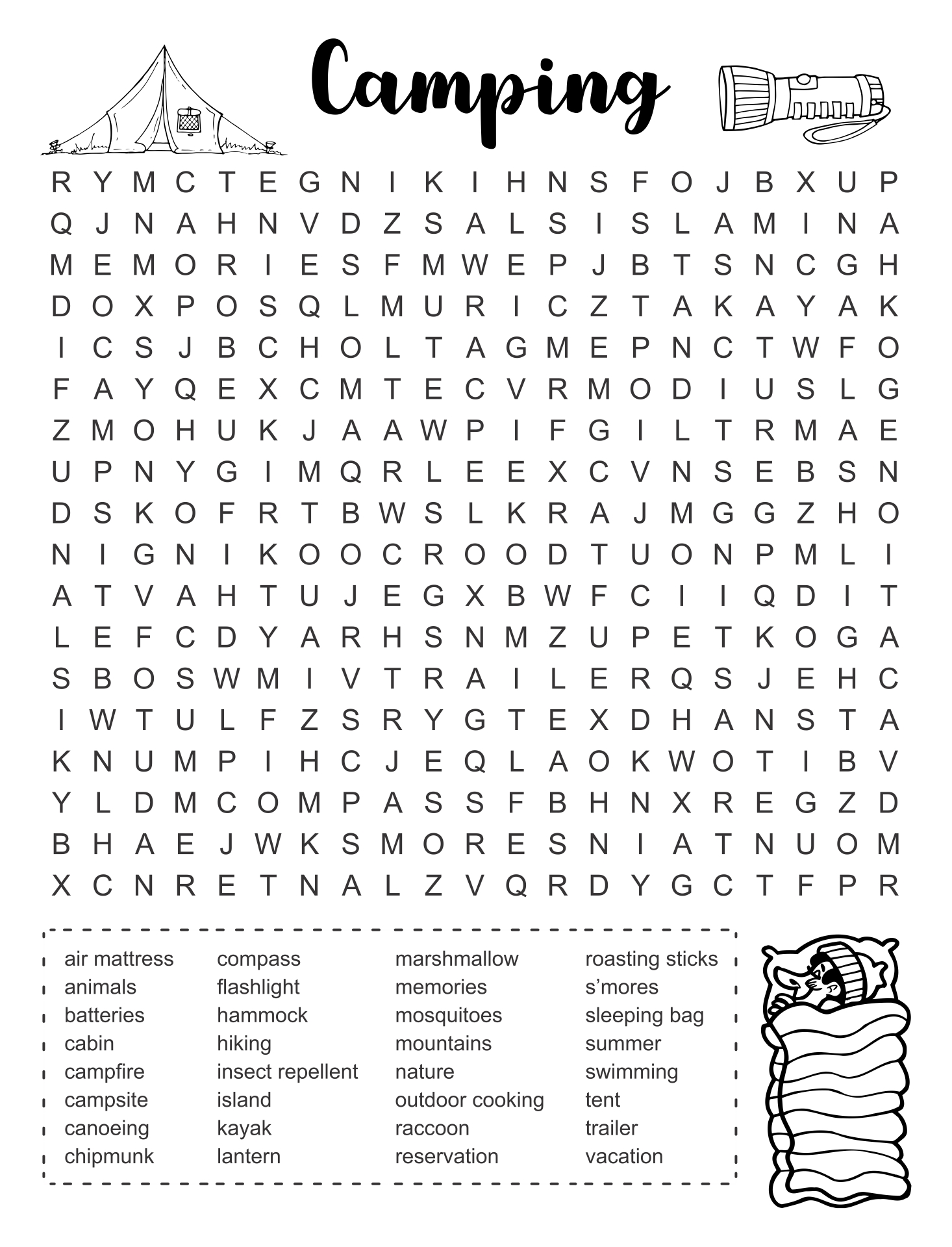 simple word search maker
