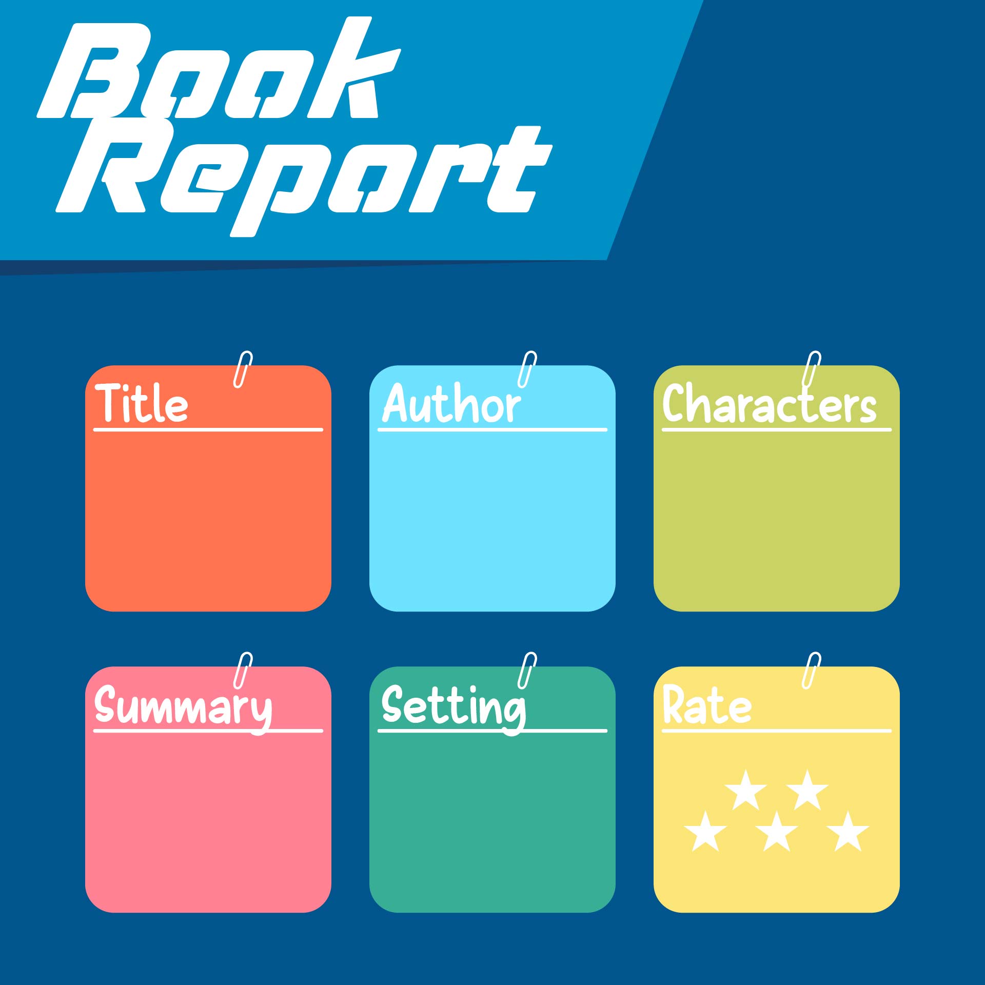 Book Report Forms 10 Free PDF Printables Printablee