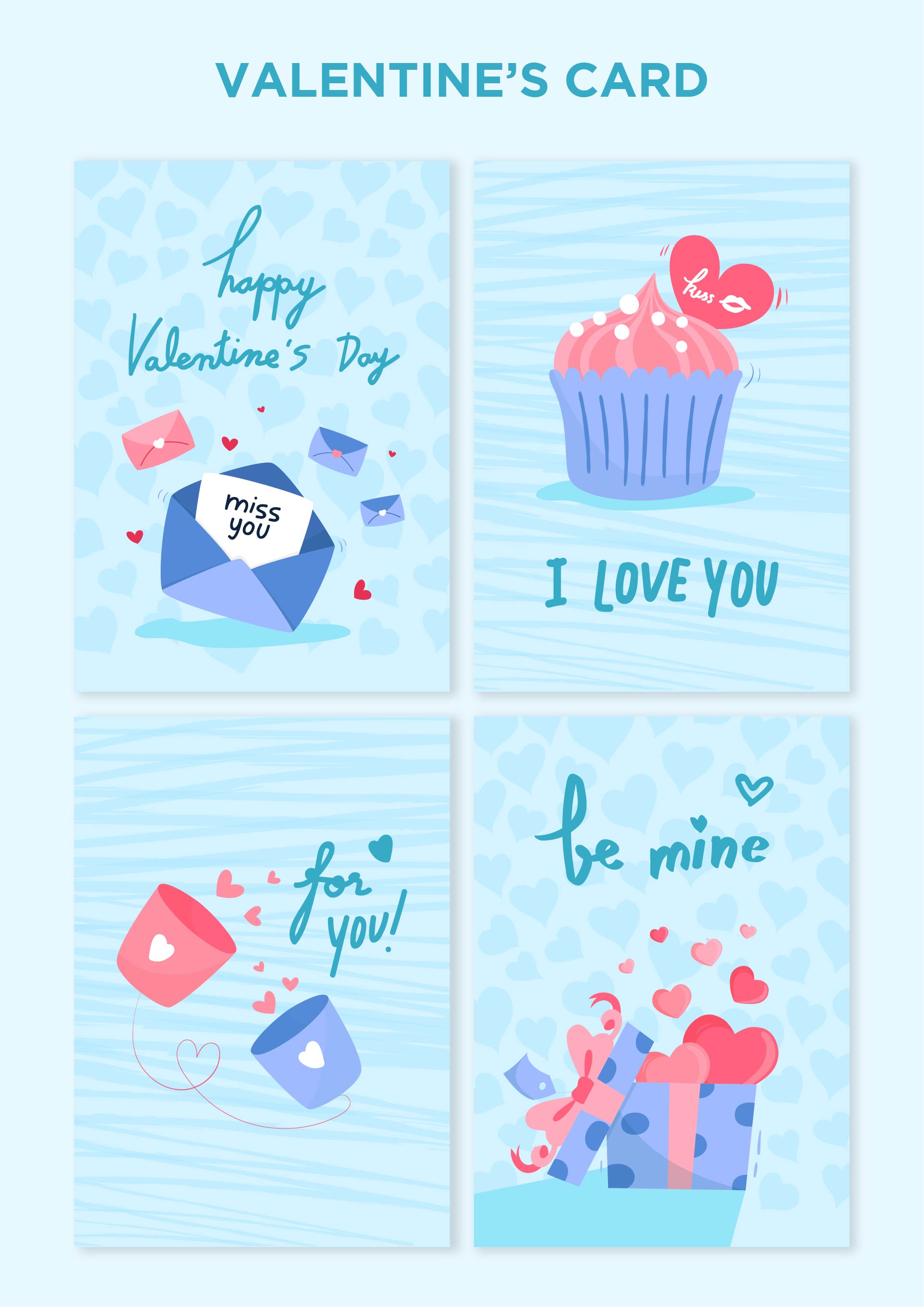 7 Best Printable Valentine Cards PDF for Free at Printablee
