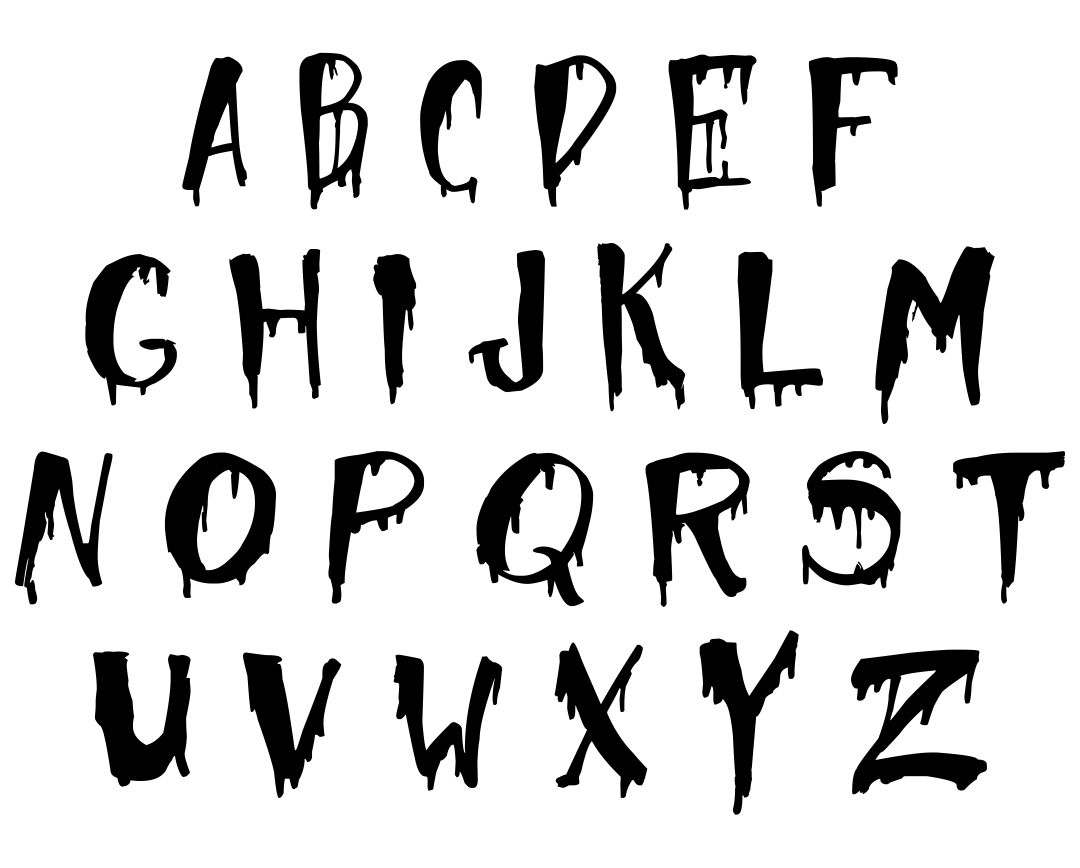 15 Best Spooky Printable Halloween Letters For Free At Printablee