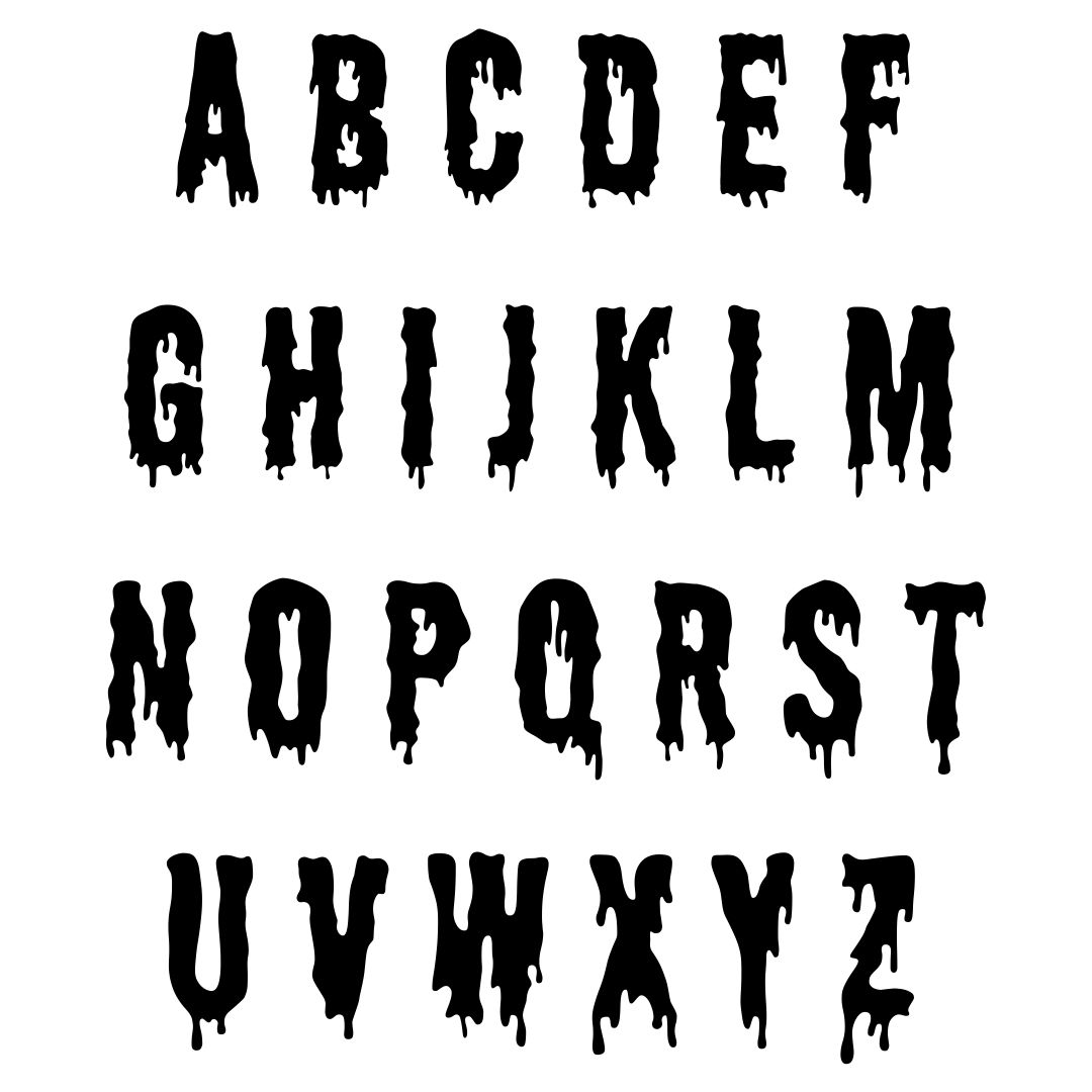 15 Best Spooky Printable Halloween Letters Printablee