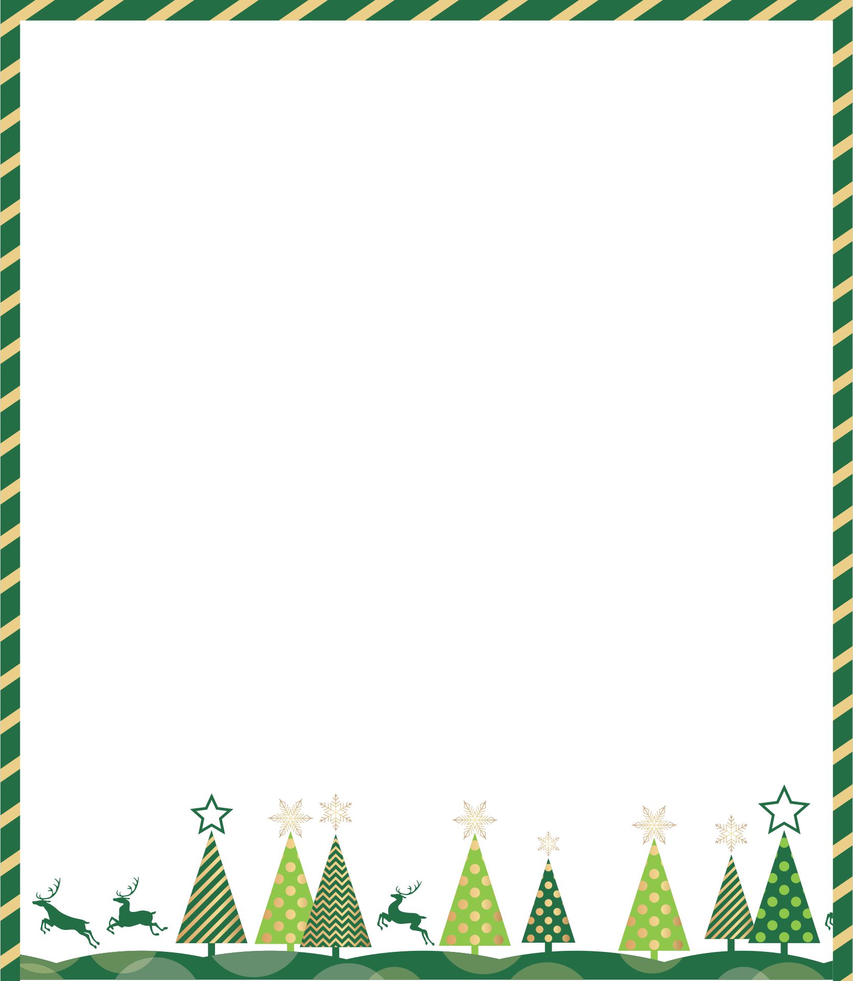 Christmas Borders For Flyers