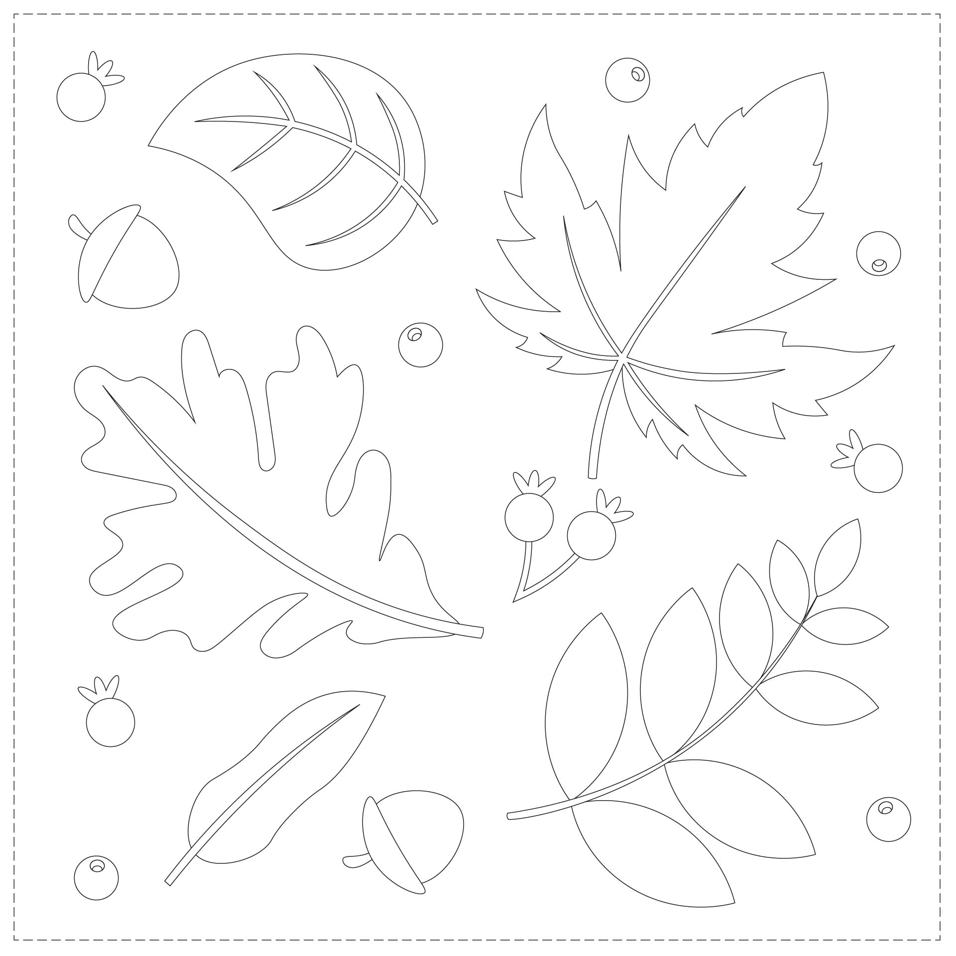 10 Best Fall Leaves Printables PDF For Free At Printablee