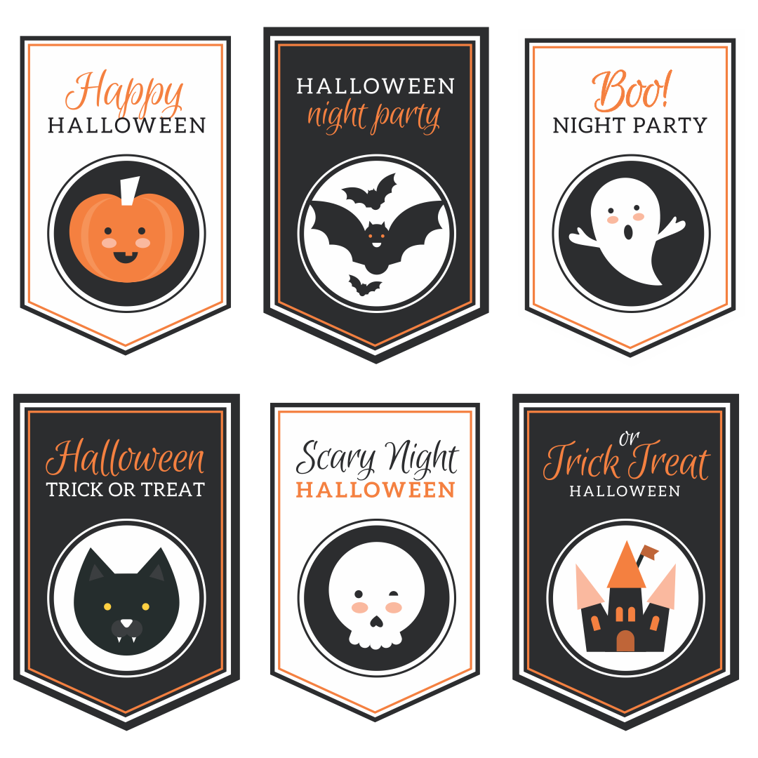 Printable Halloween Candy Tags