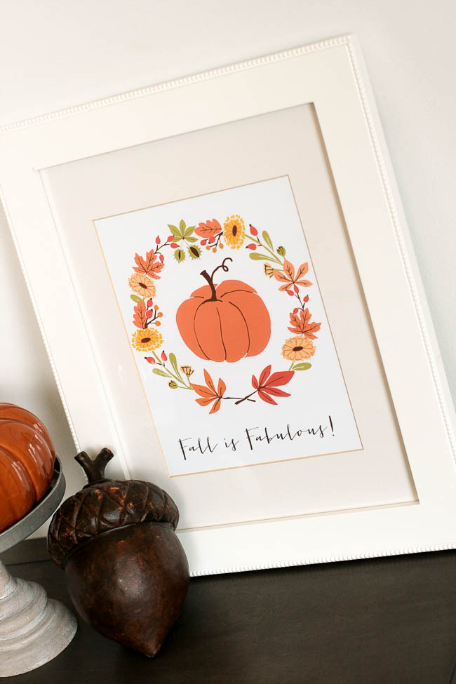 Printable Fall Wall Art