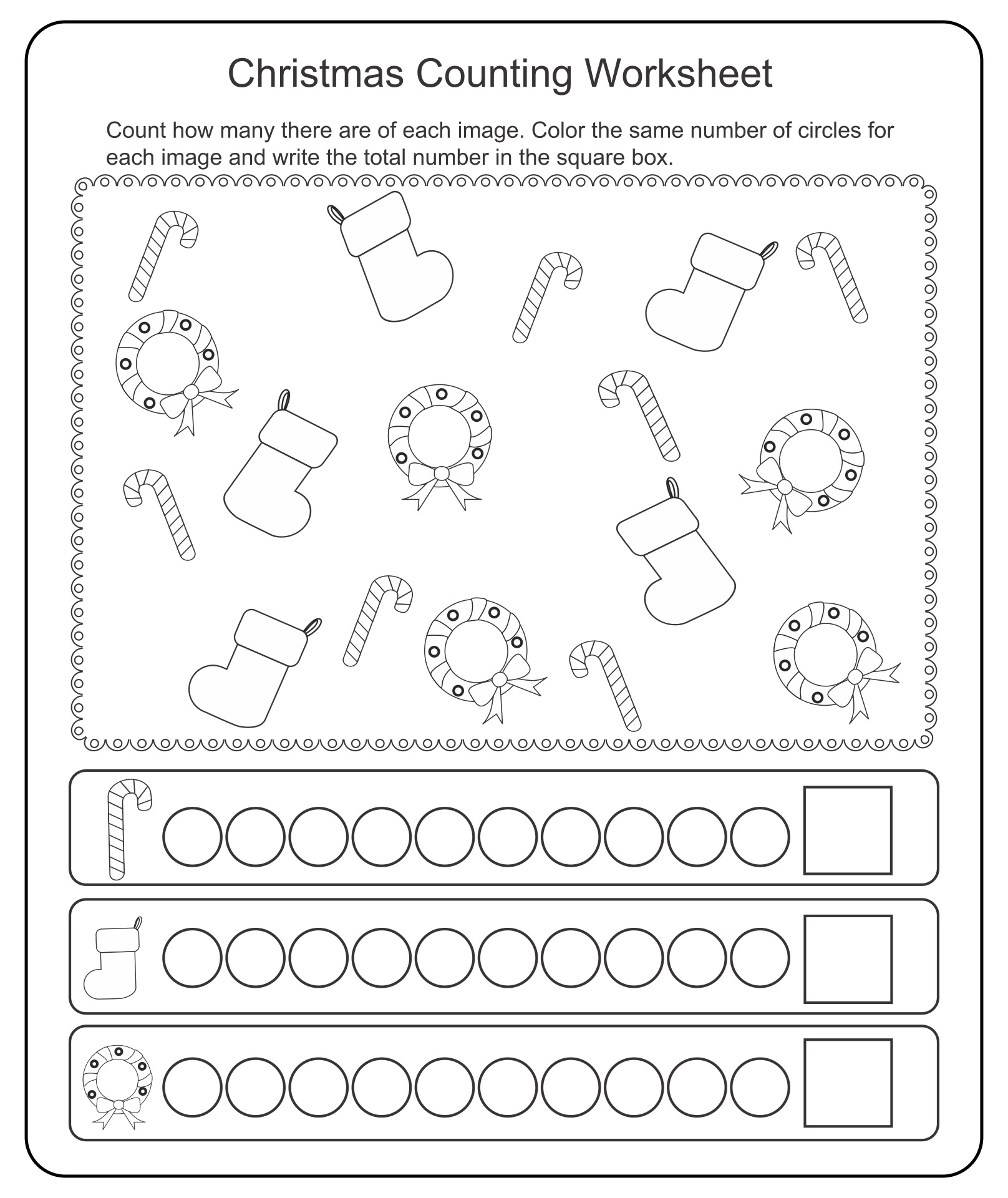 Christmas Crafts For Kindergarten 10 Free PDF Printables Printablee