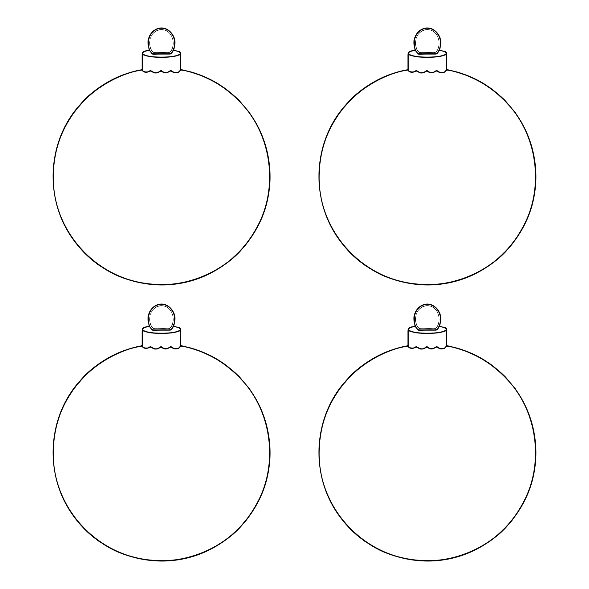 Printable Ornaments