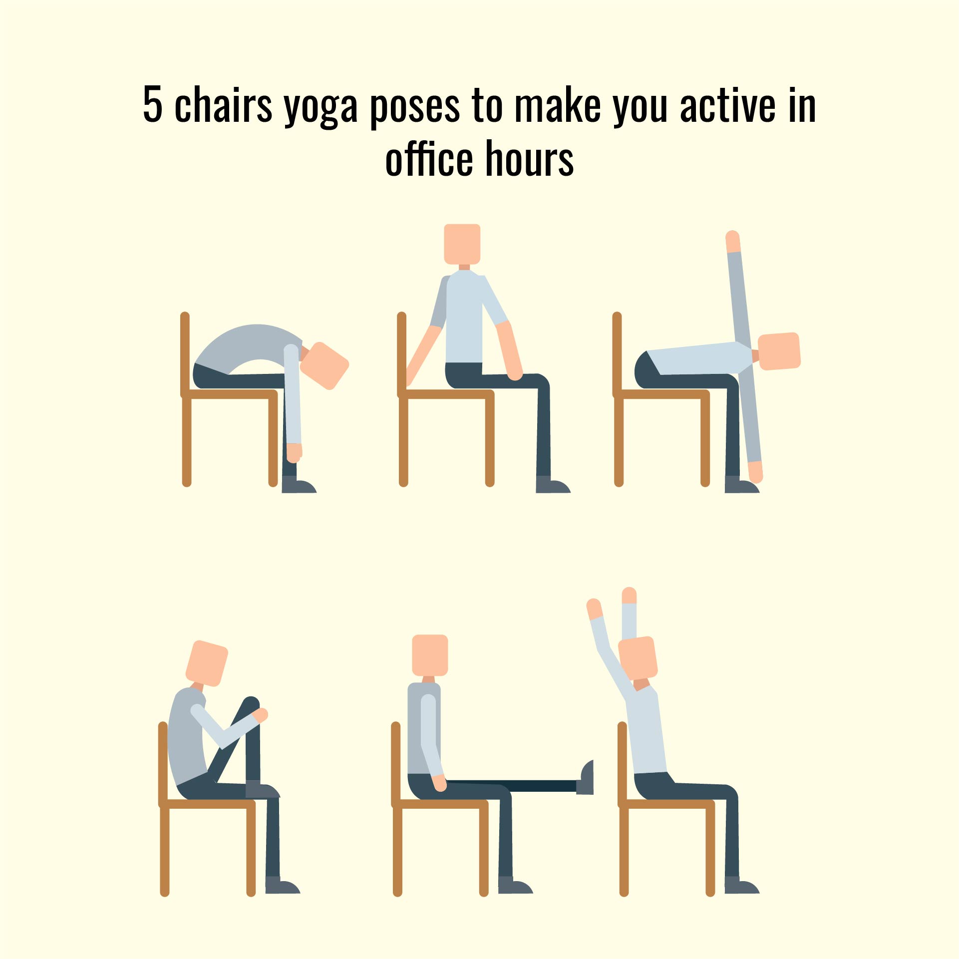 Chair Yoga For Seniors Printable - Customize and Print