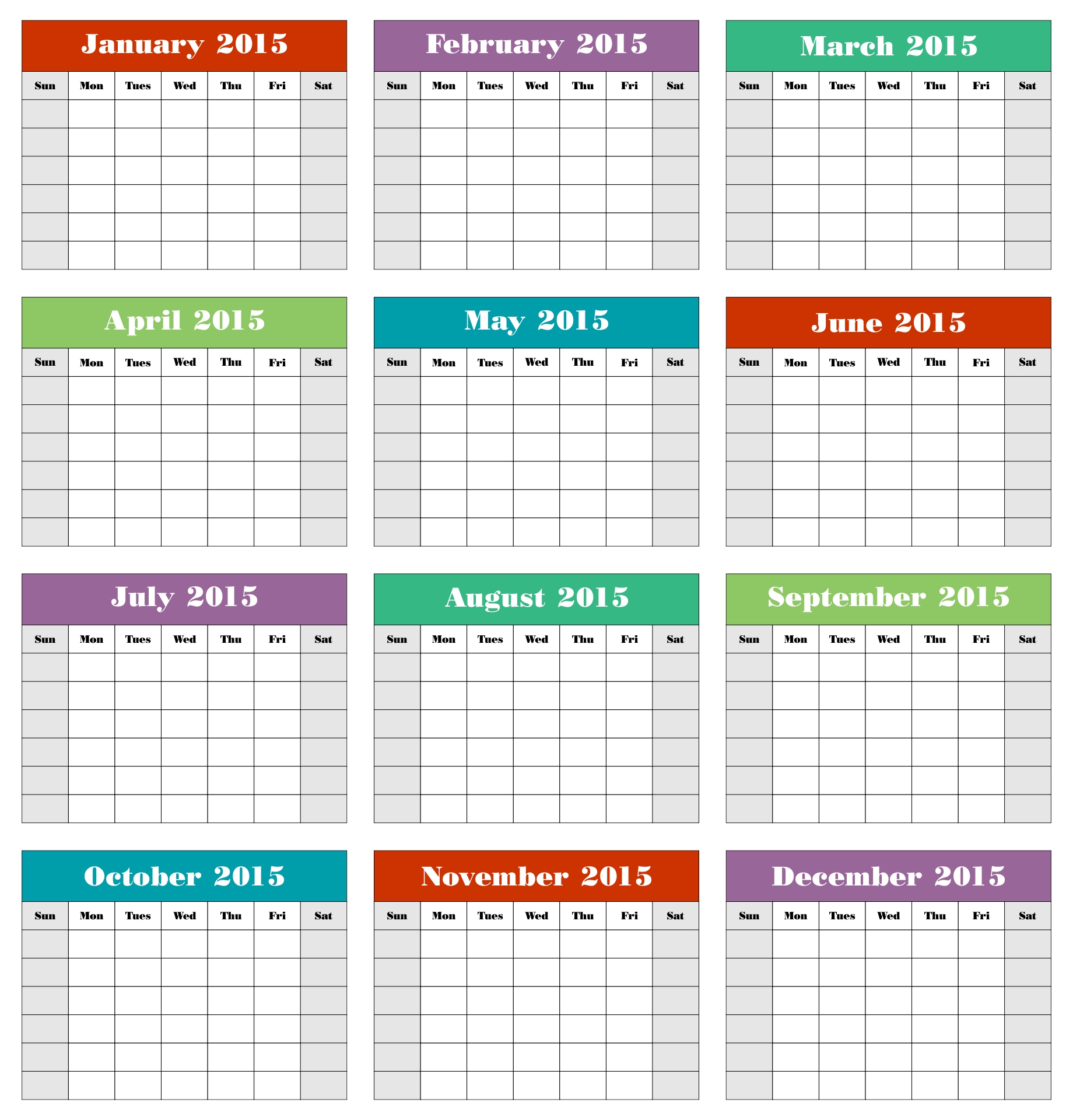 Blank Calendar Grid Printable Example Calendar Printable Blank Images