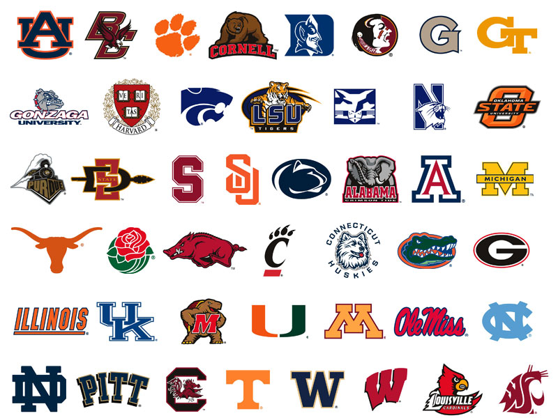 7 Best Images of Printable College Logos - All College Football Team ...