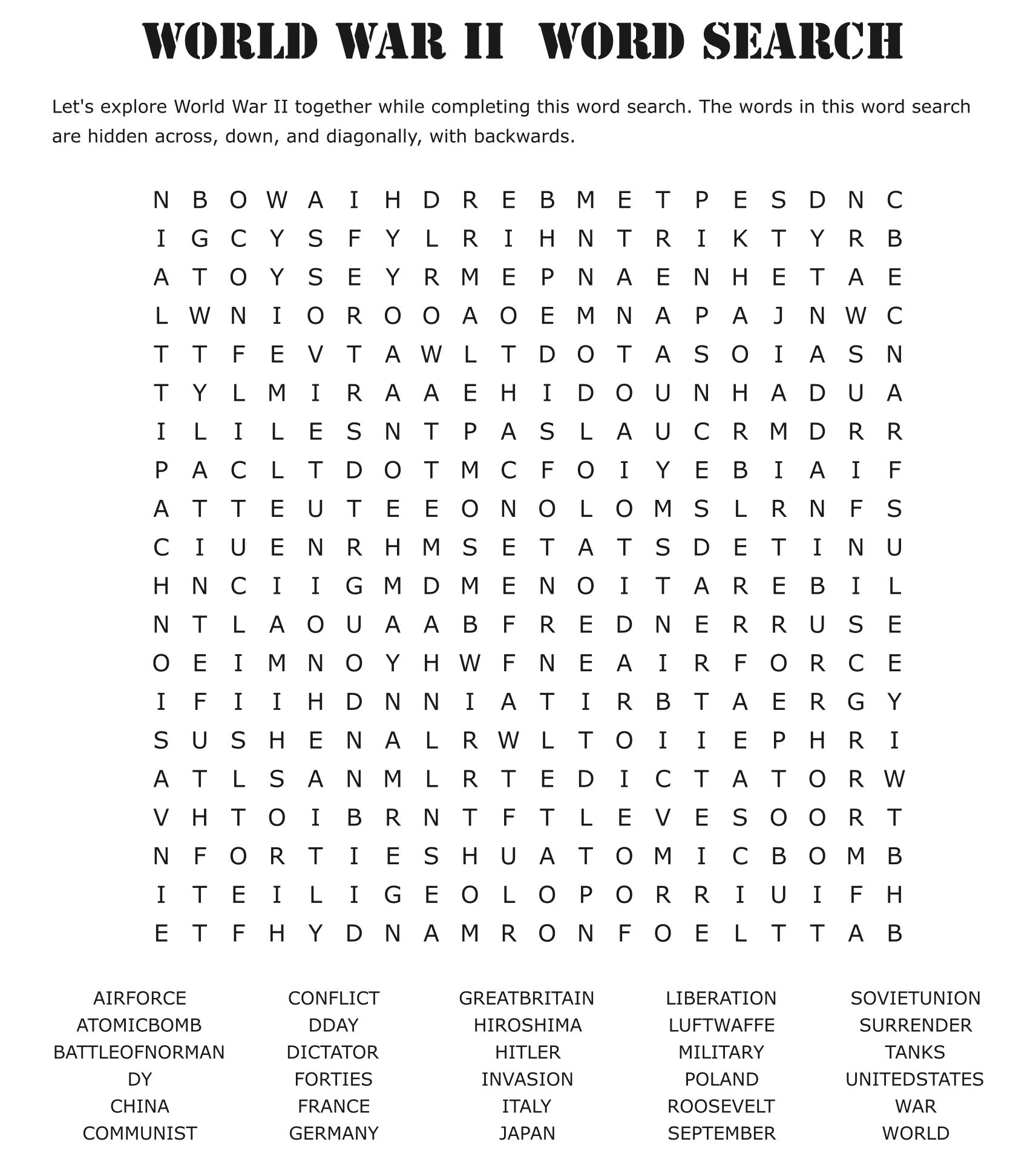 Extremely Hard Word Search Printable Printable World Holiday