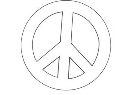 Draw Peace Sign