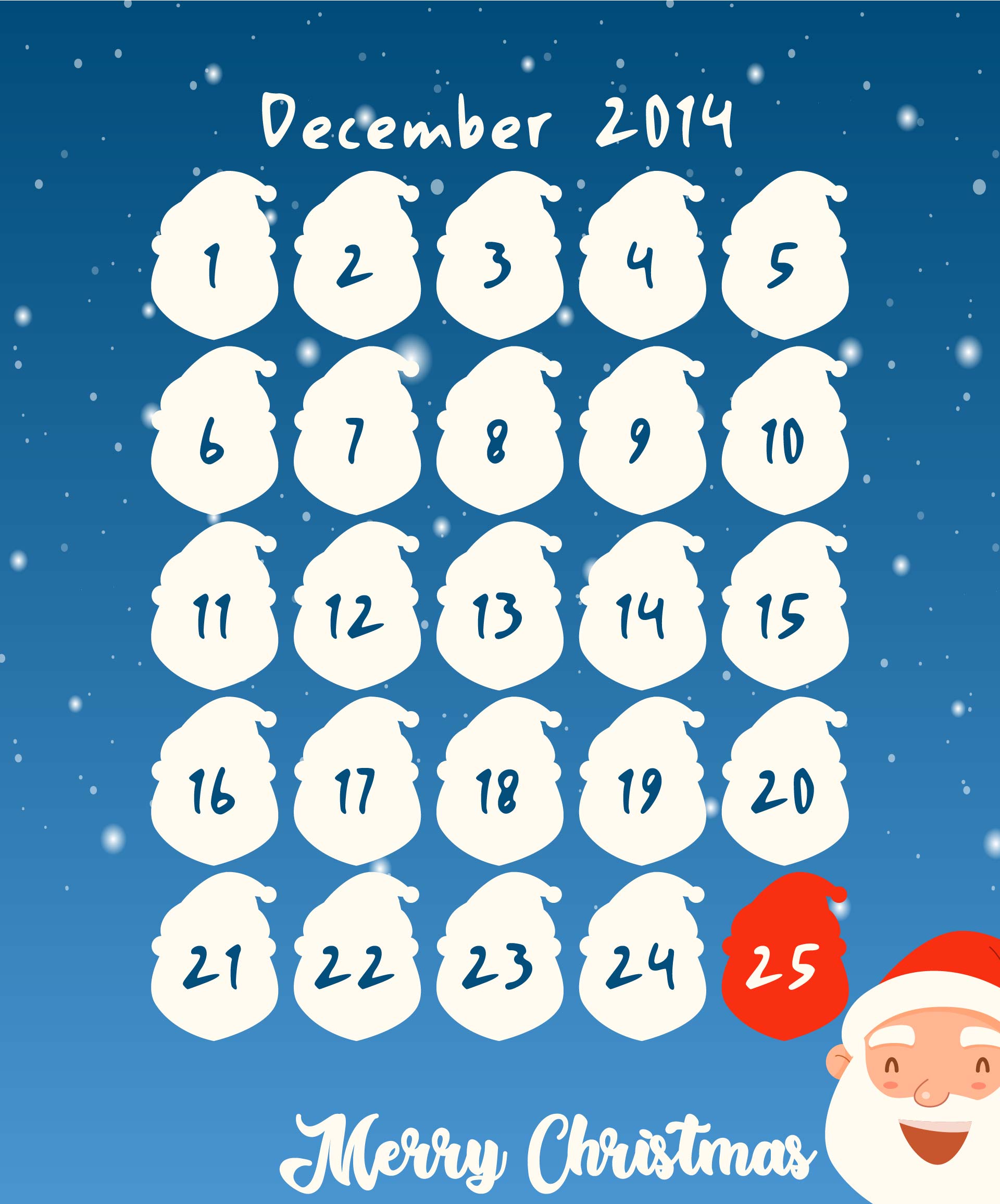 Countdown Calendar  Template