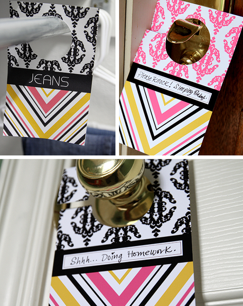 Printable Closet Organizer Tags