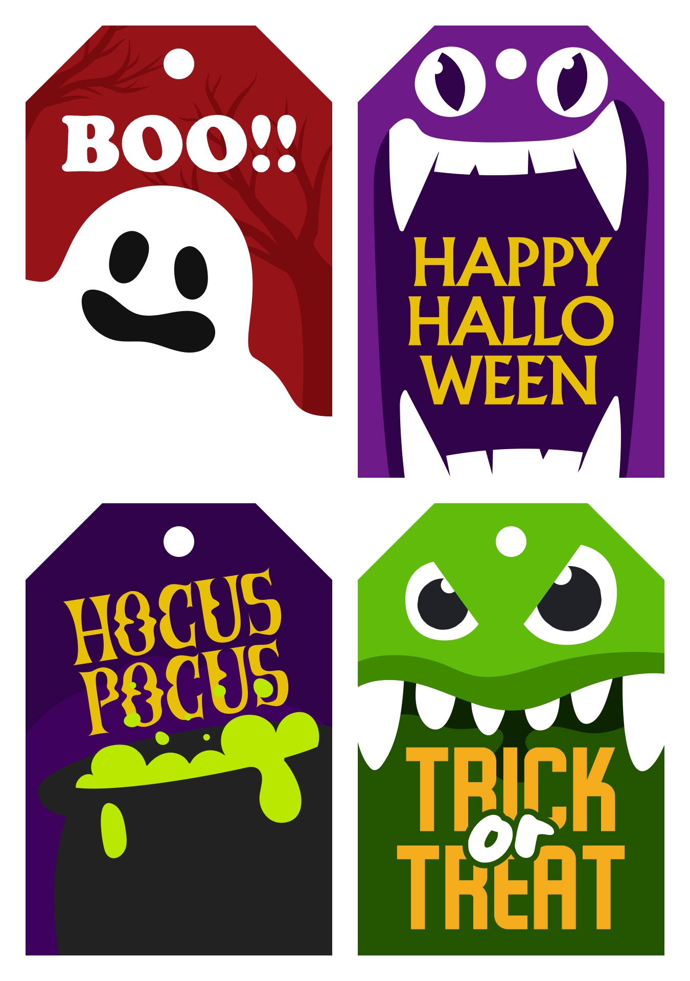 15 Best Halloween Printable Gift Tags PDF For Free At Printablee