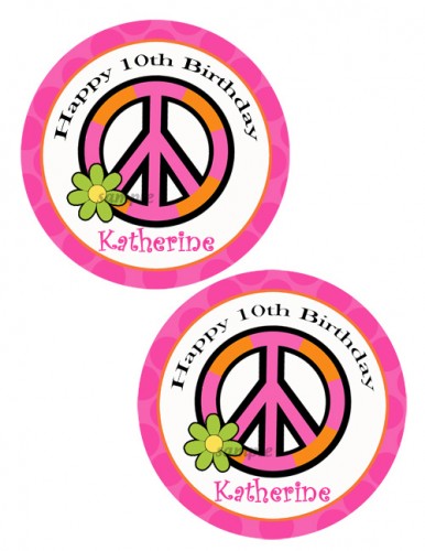 Large Printable Peace Sign