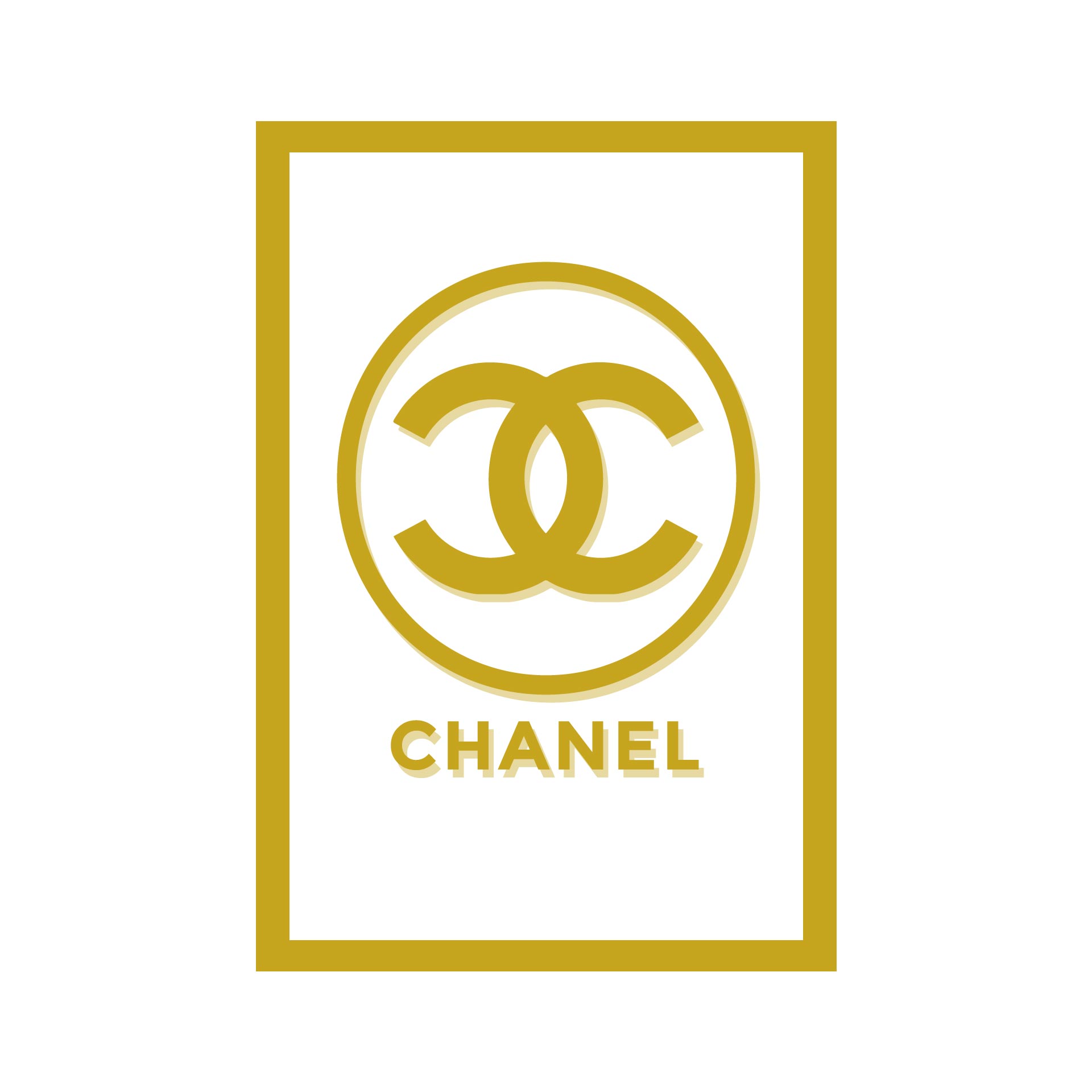 8 Best Images of Chanel Wall Art Free Printable - Coco Chanel Logo Clip ...