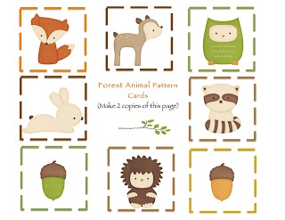 Woodland Forest Animal Printables Free