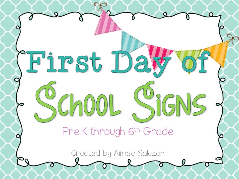 1st Day Of First Grade Printable