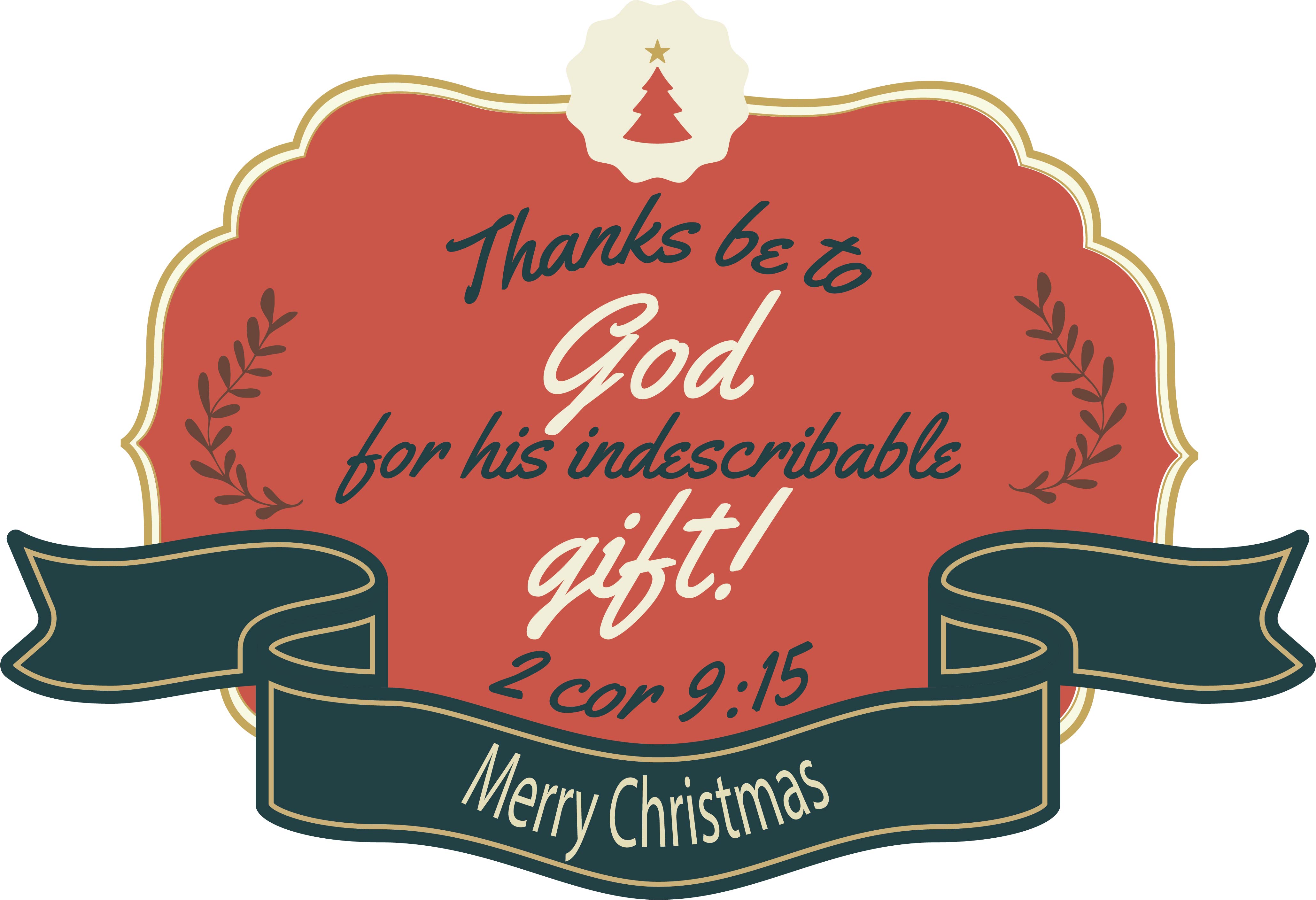 christian christmas gift tags printable