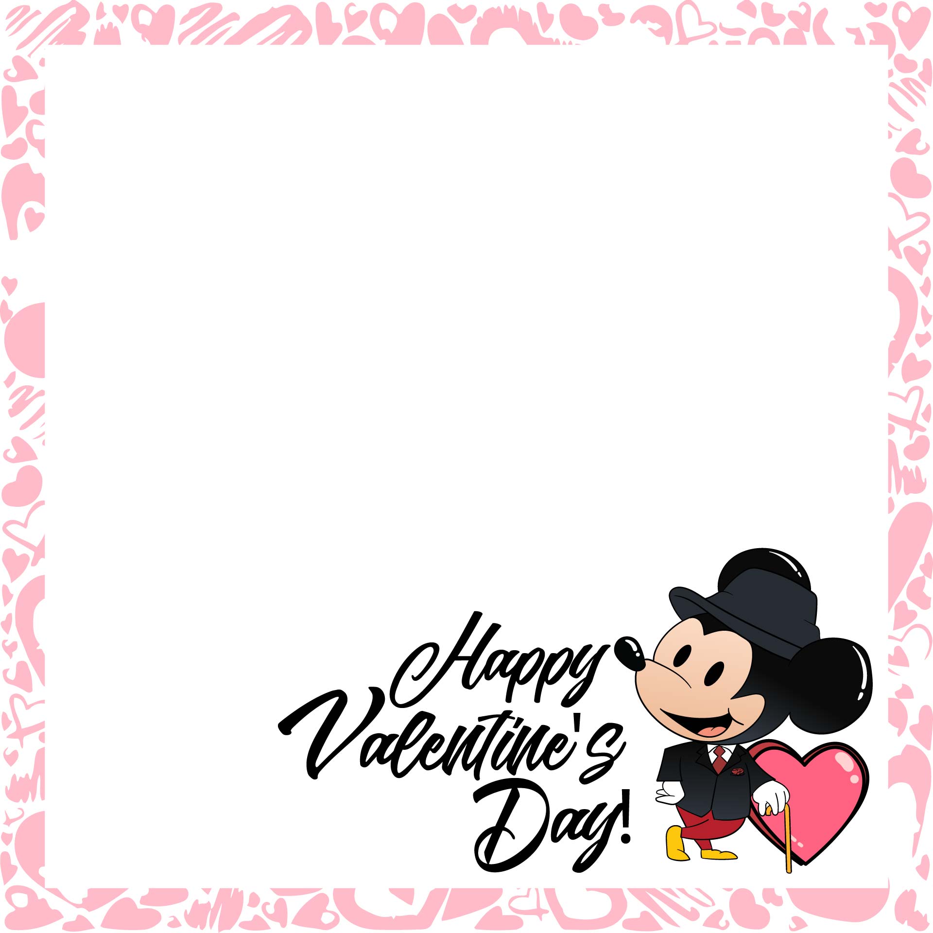 Mickey Mouse Valentine Cards