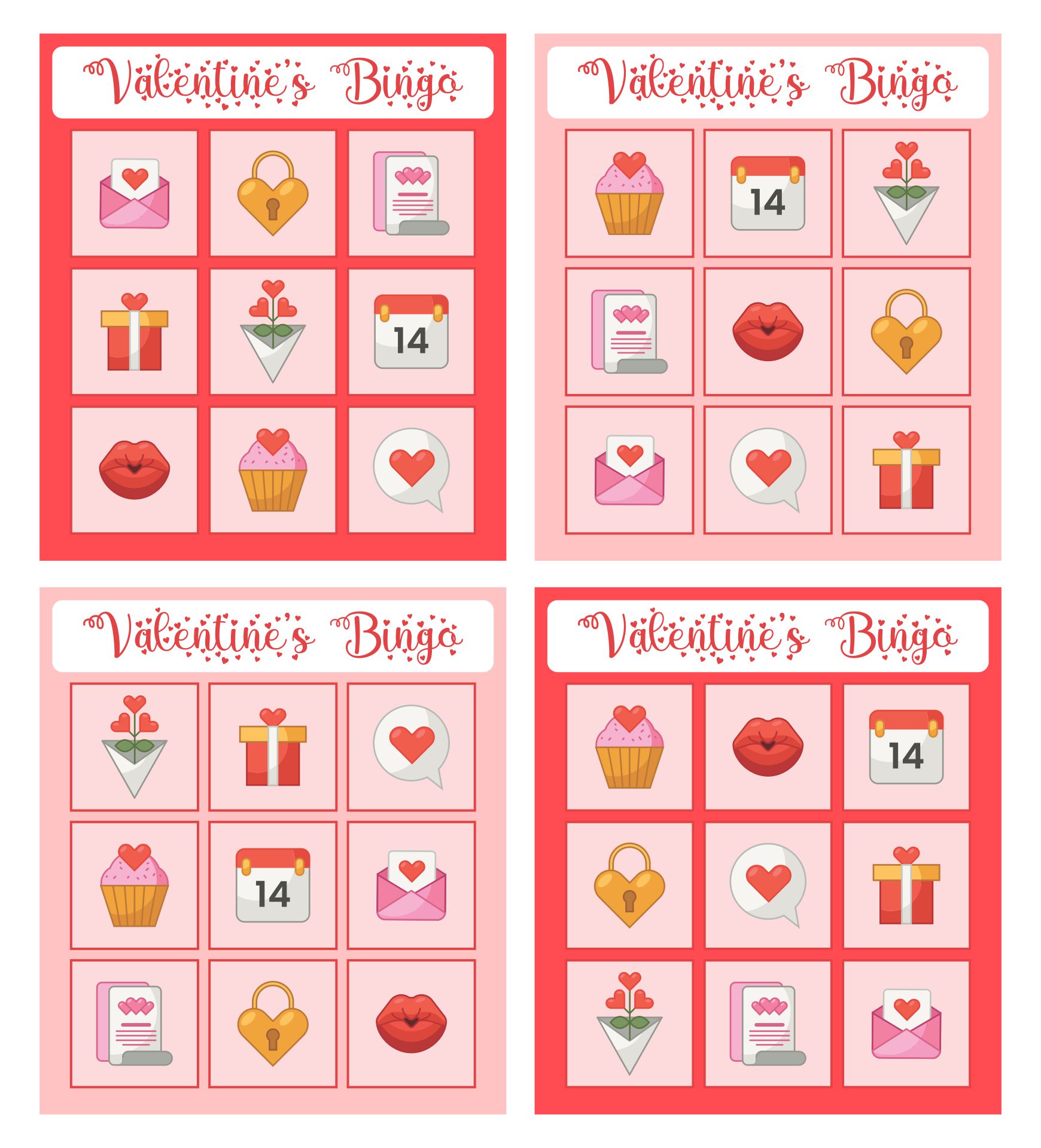 Printable Blank Valentine