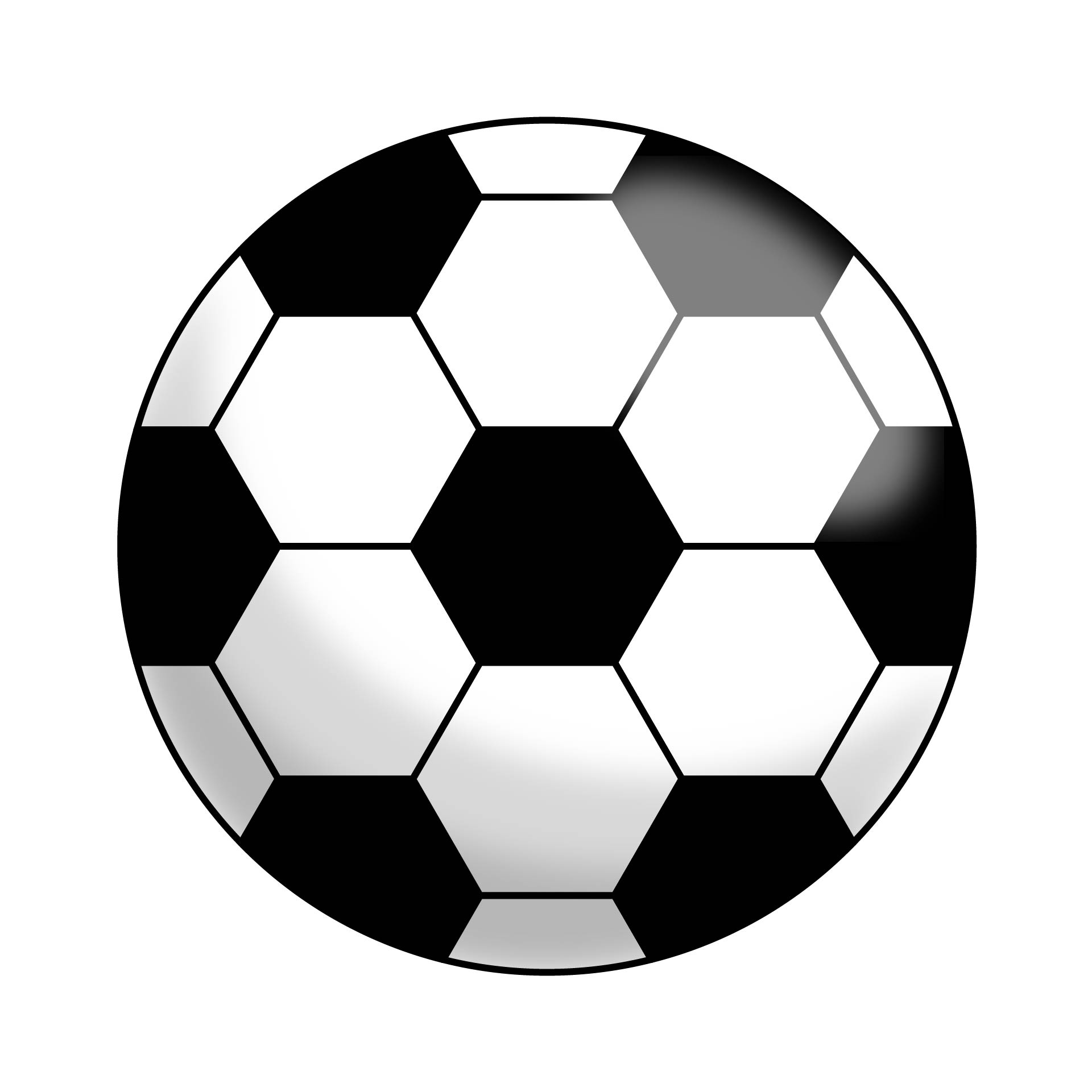 Printable Soccer Ball Pattern Template