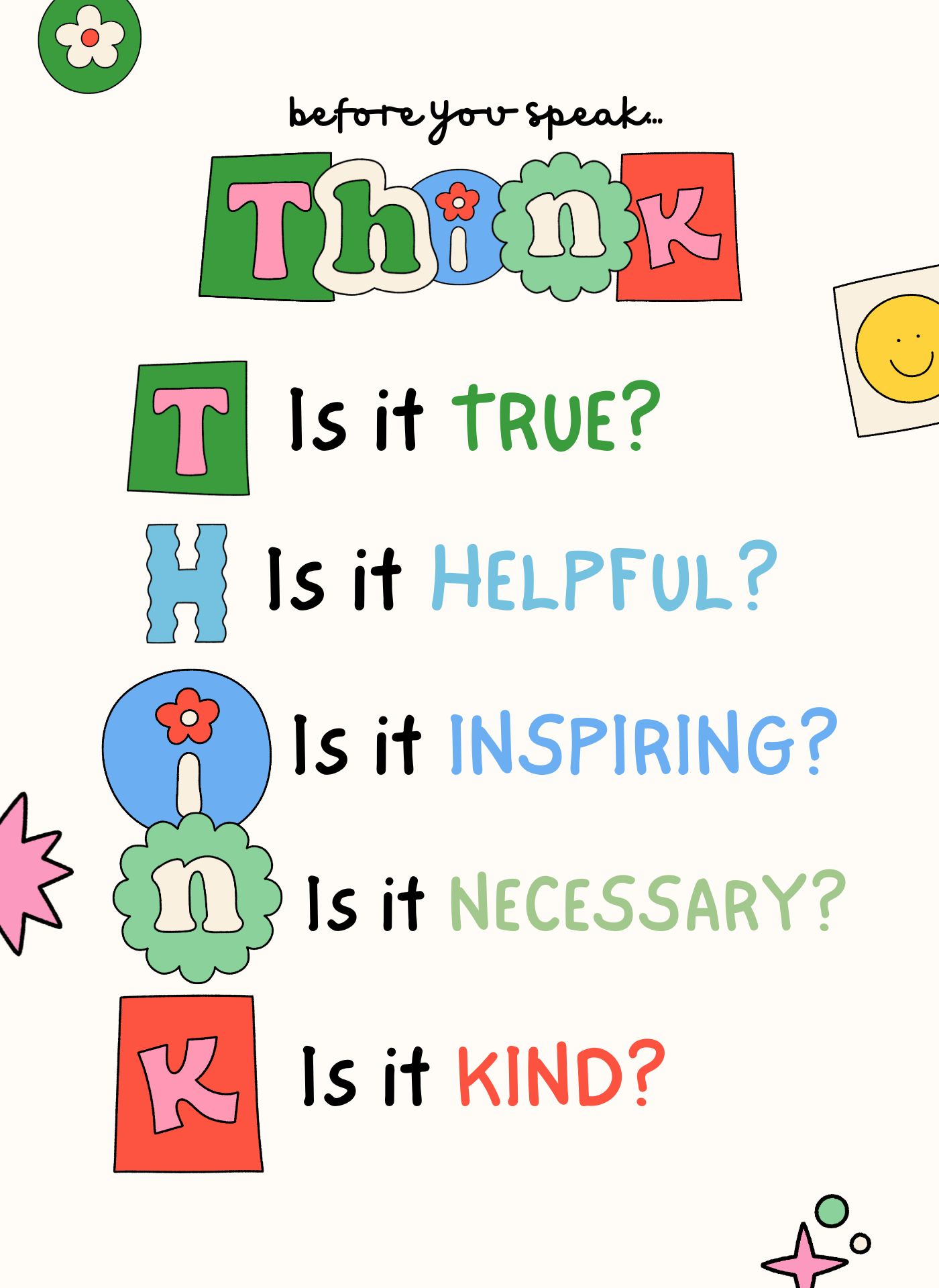 Printable Classroom Posters