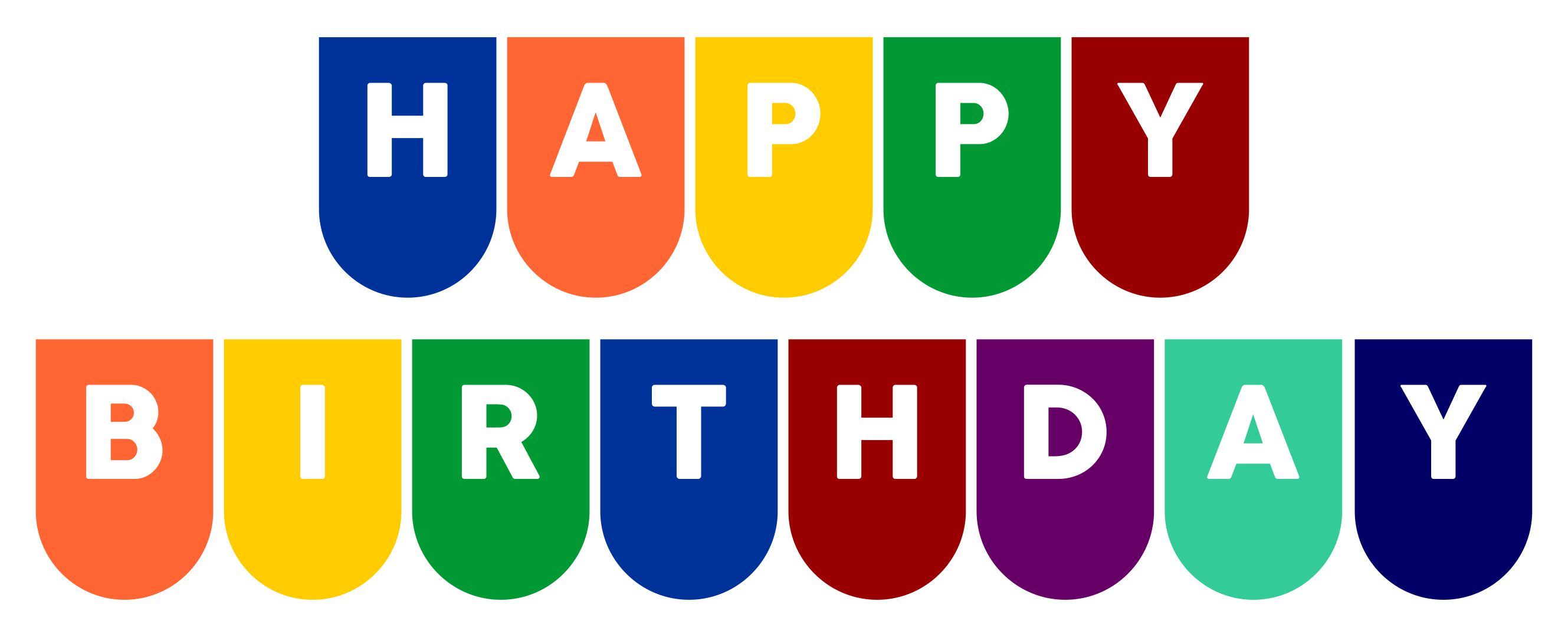 Happy Birthday Printable Banners Signs