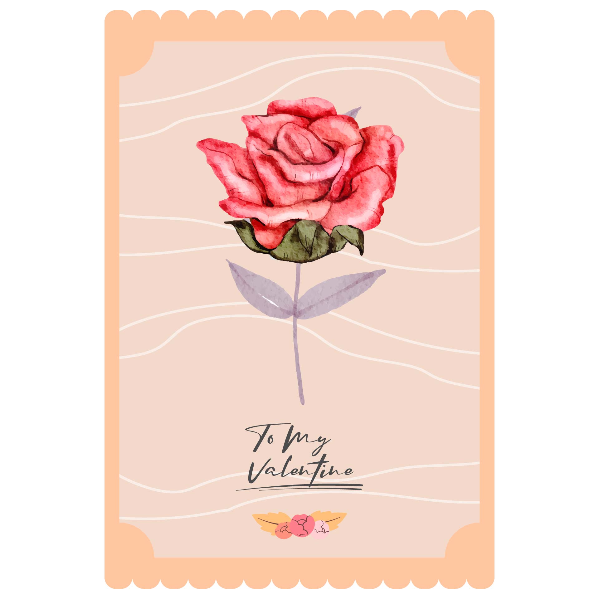  Printable Vintage Valentine Cards