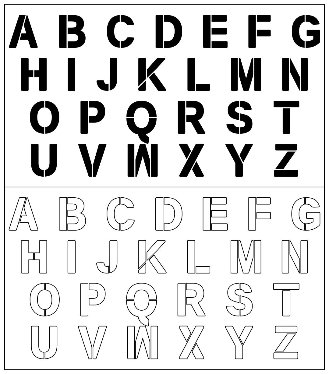 10 best printable block letters large letter i template printableecom