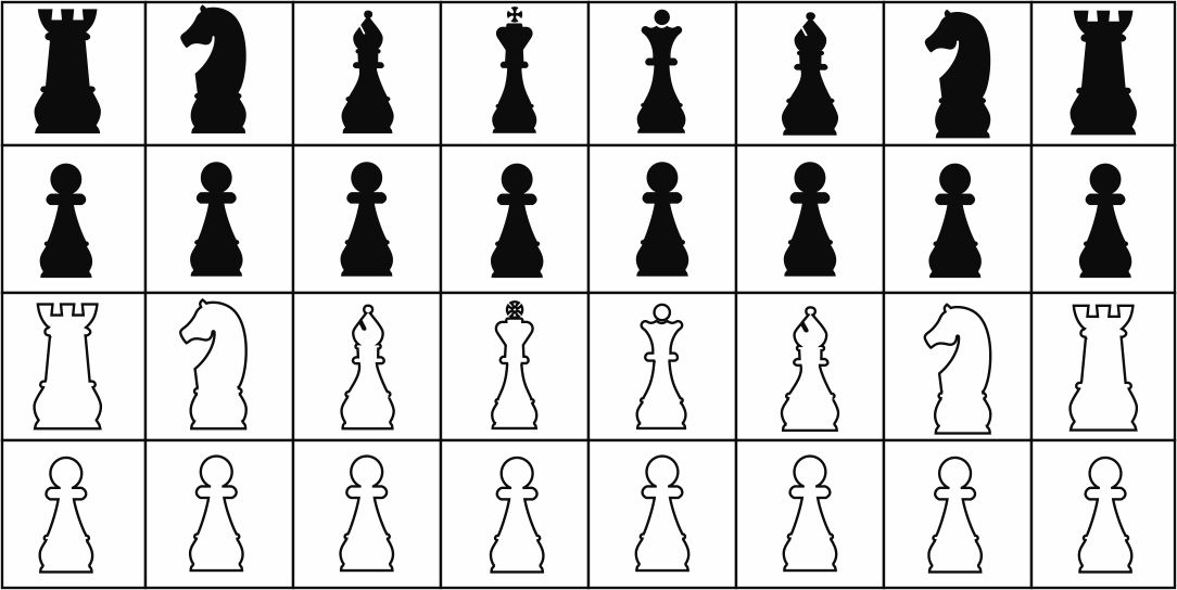 Printable Chess Pieces Printable Templates