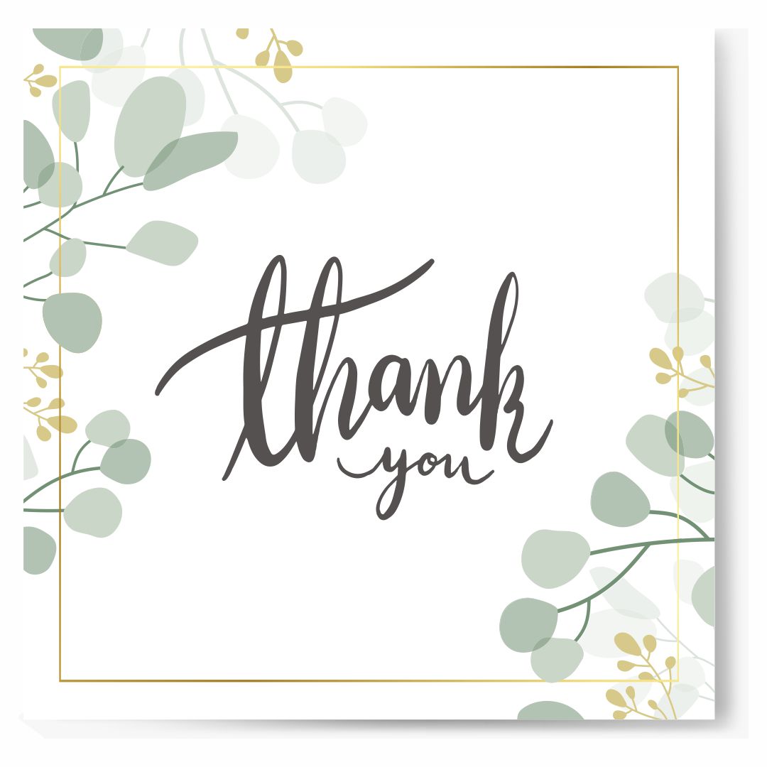 Thank You Note Cards Free Printable