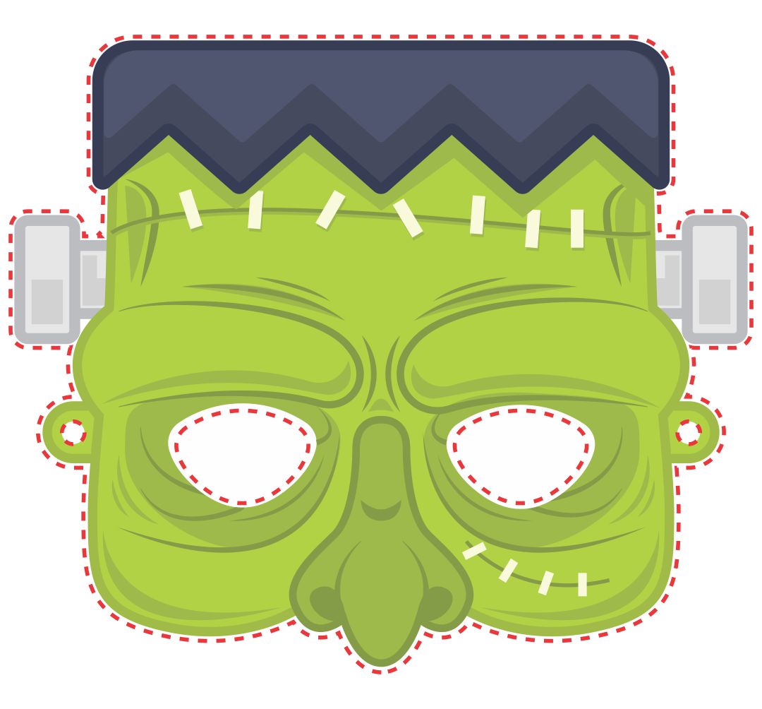 Printable Monster Mask Templates