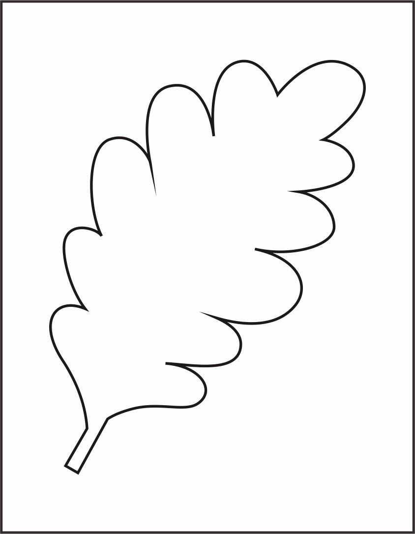 6 Best Oak Leaf Template Printable PDF For Free At Printablee